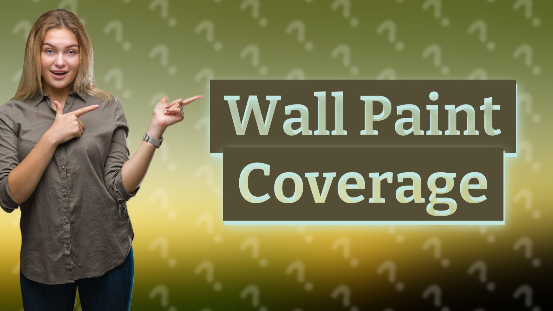Wall Paint Coverage
