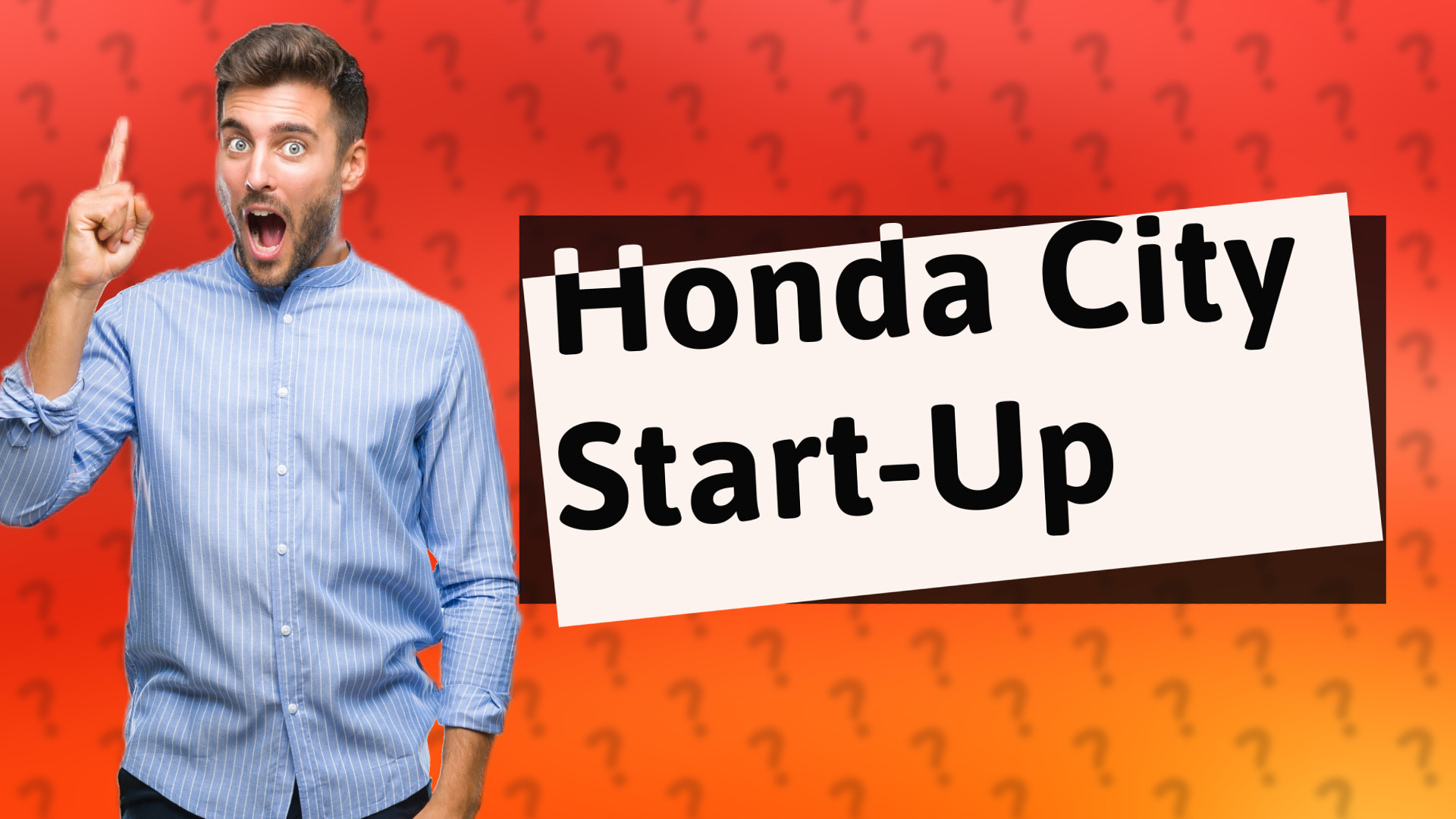 Honda City Start-Up