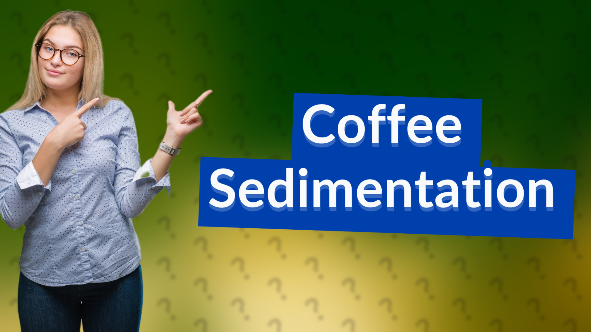 Coffee Sedimentation