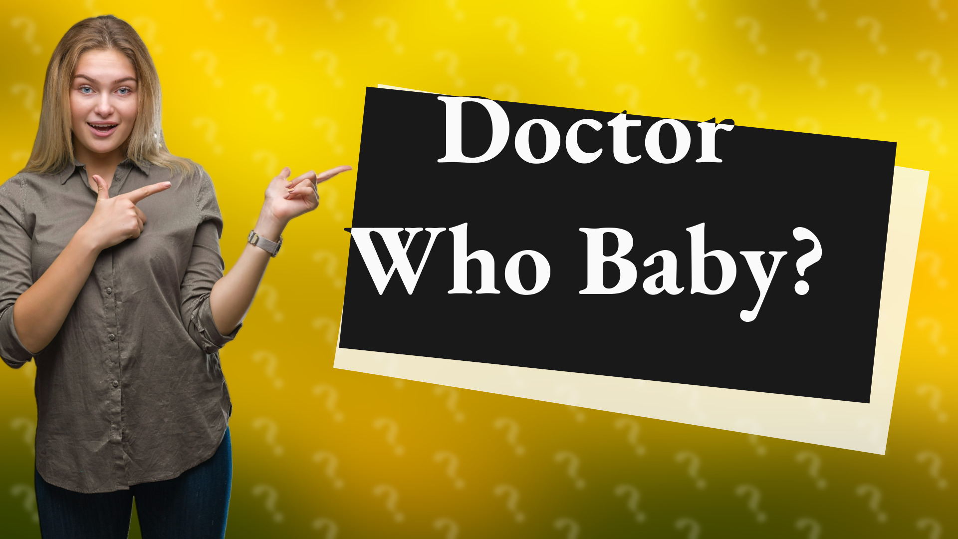 Doctor Who Baby?