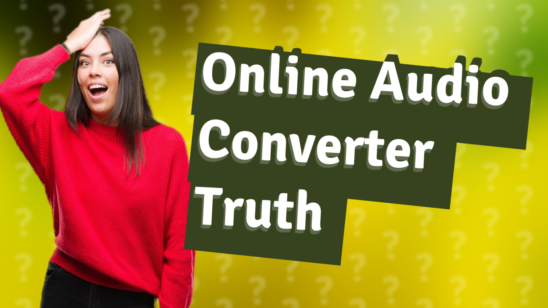 Online Audio Converter Truth
