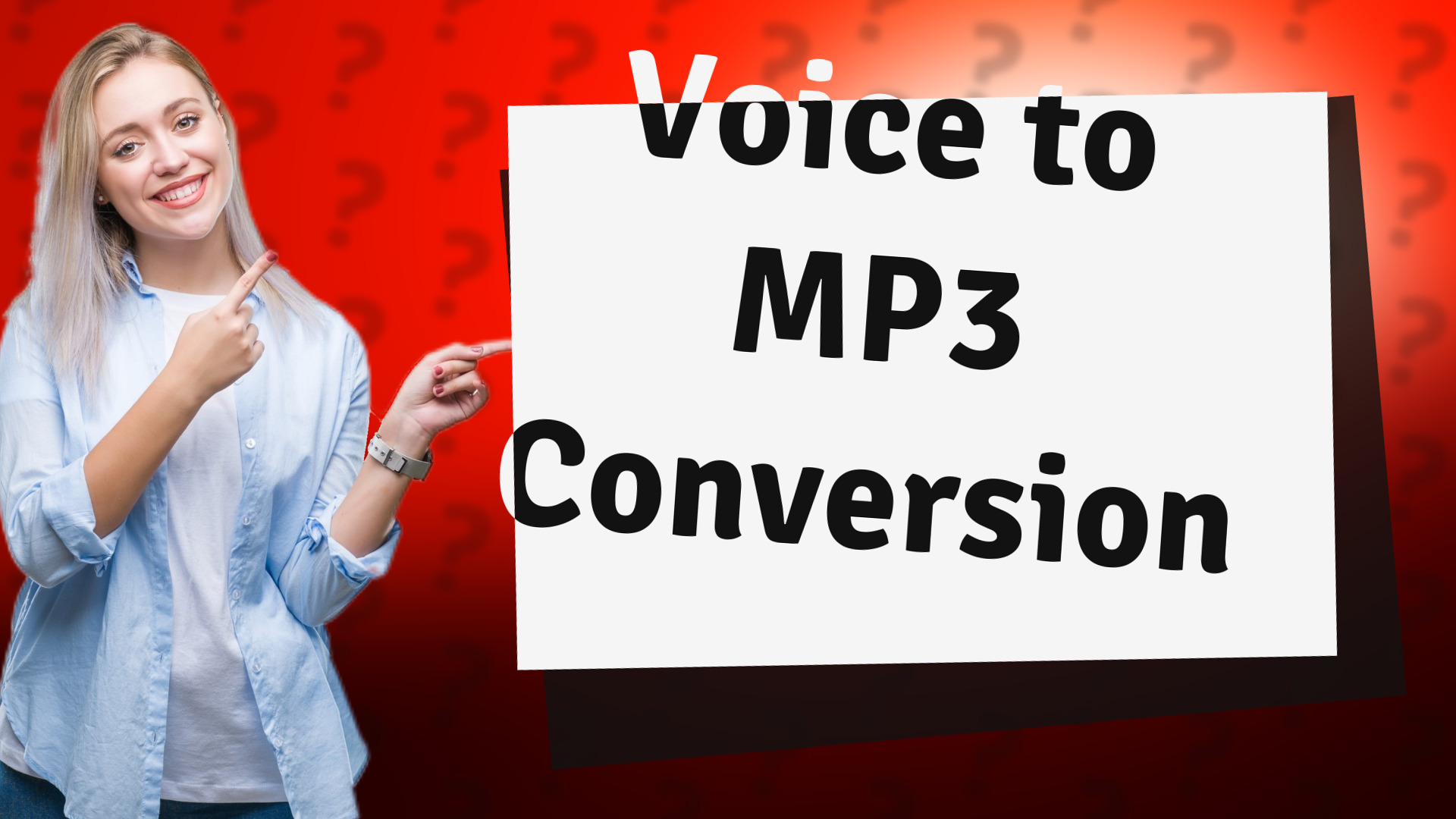 Voice to MP3 Conversion