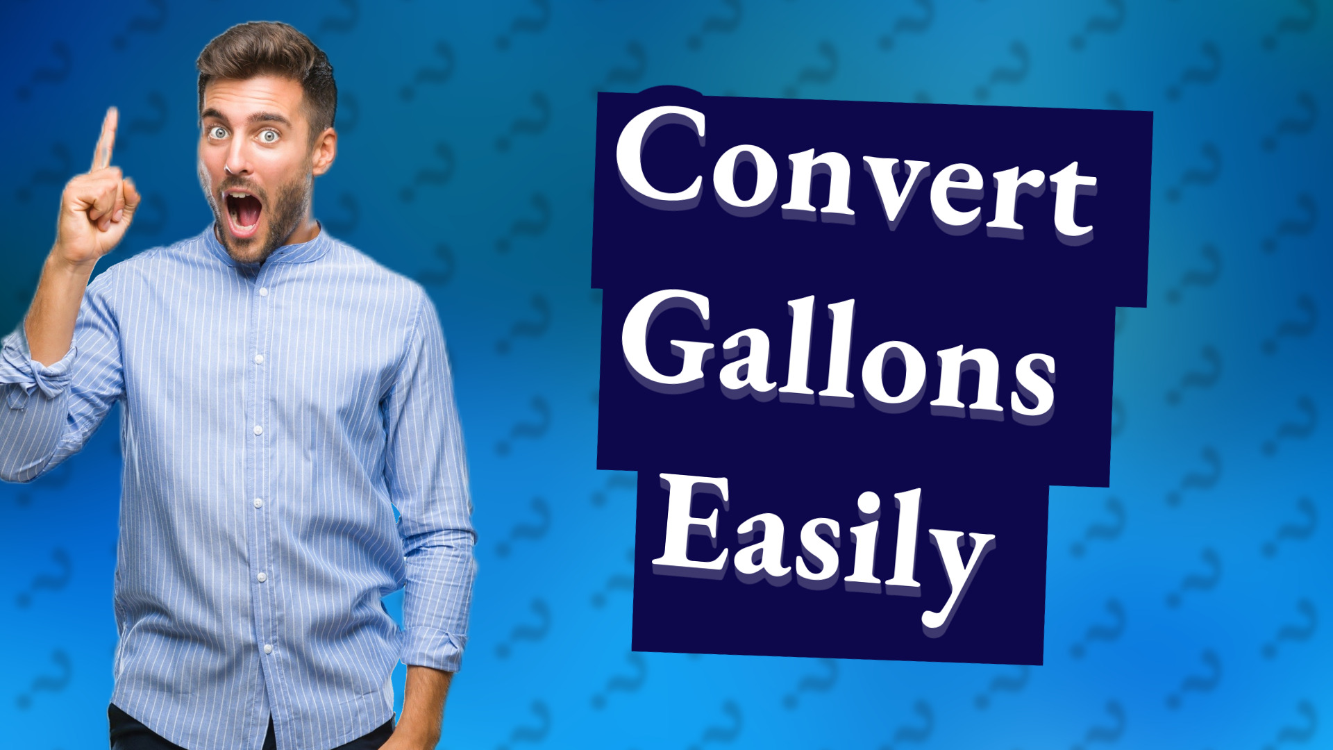 Convert Gallons Easily