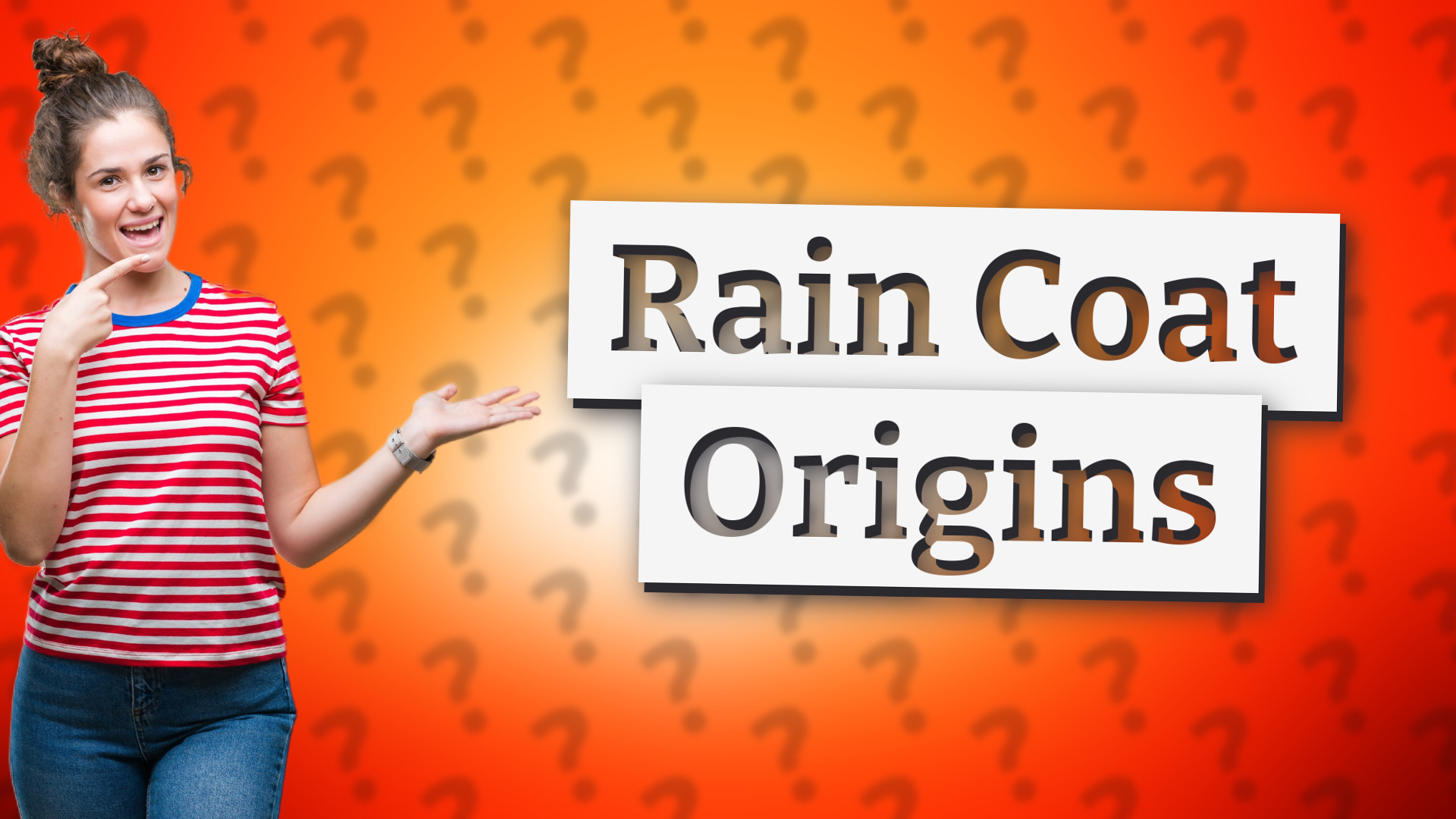 Rain Coat Origins