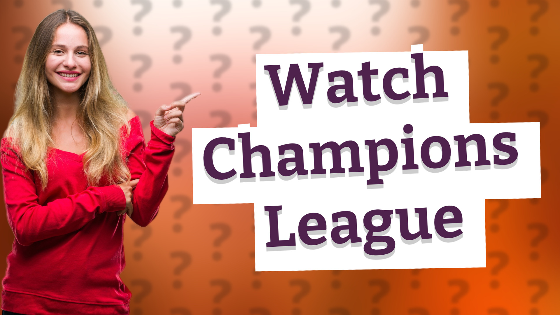 Watch Champions League