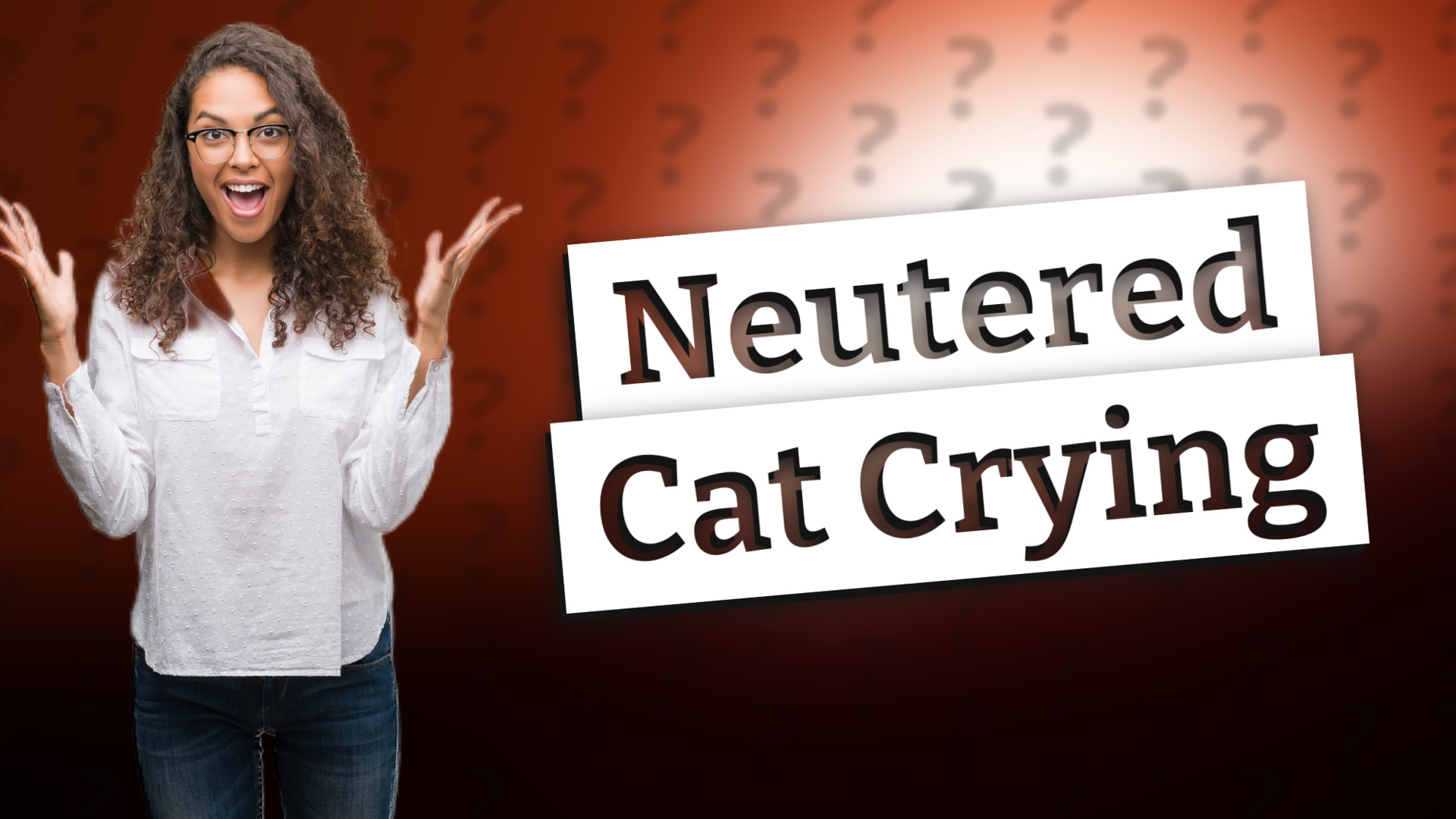 Neutered Cat Crying