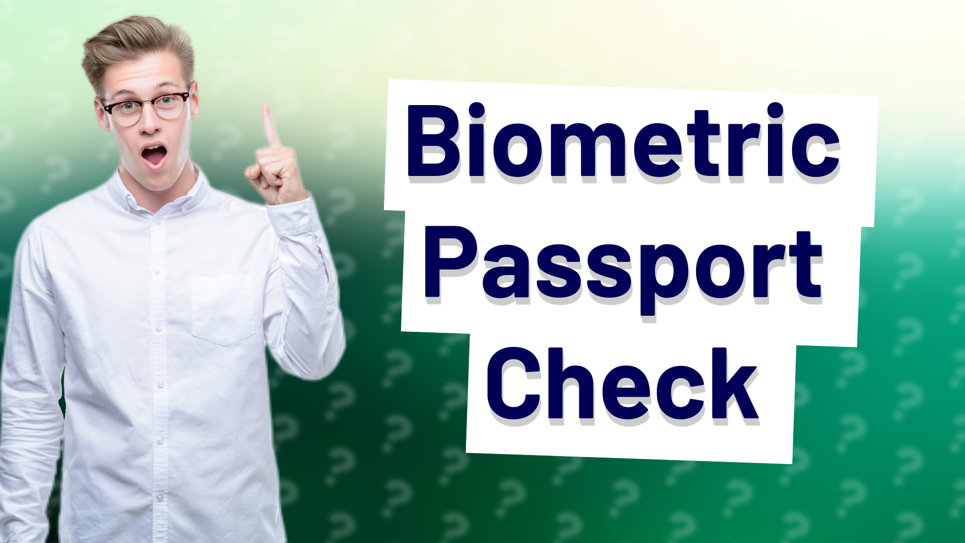 Biometric Passport Check