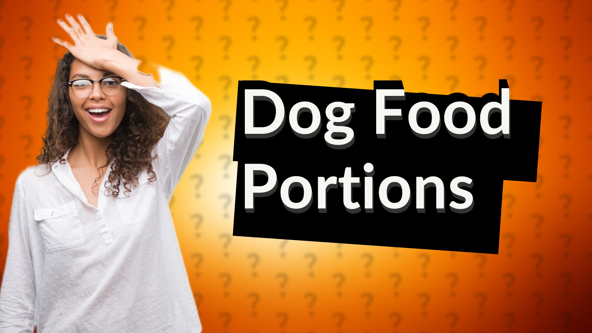 Dog Food Portions