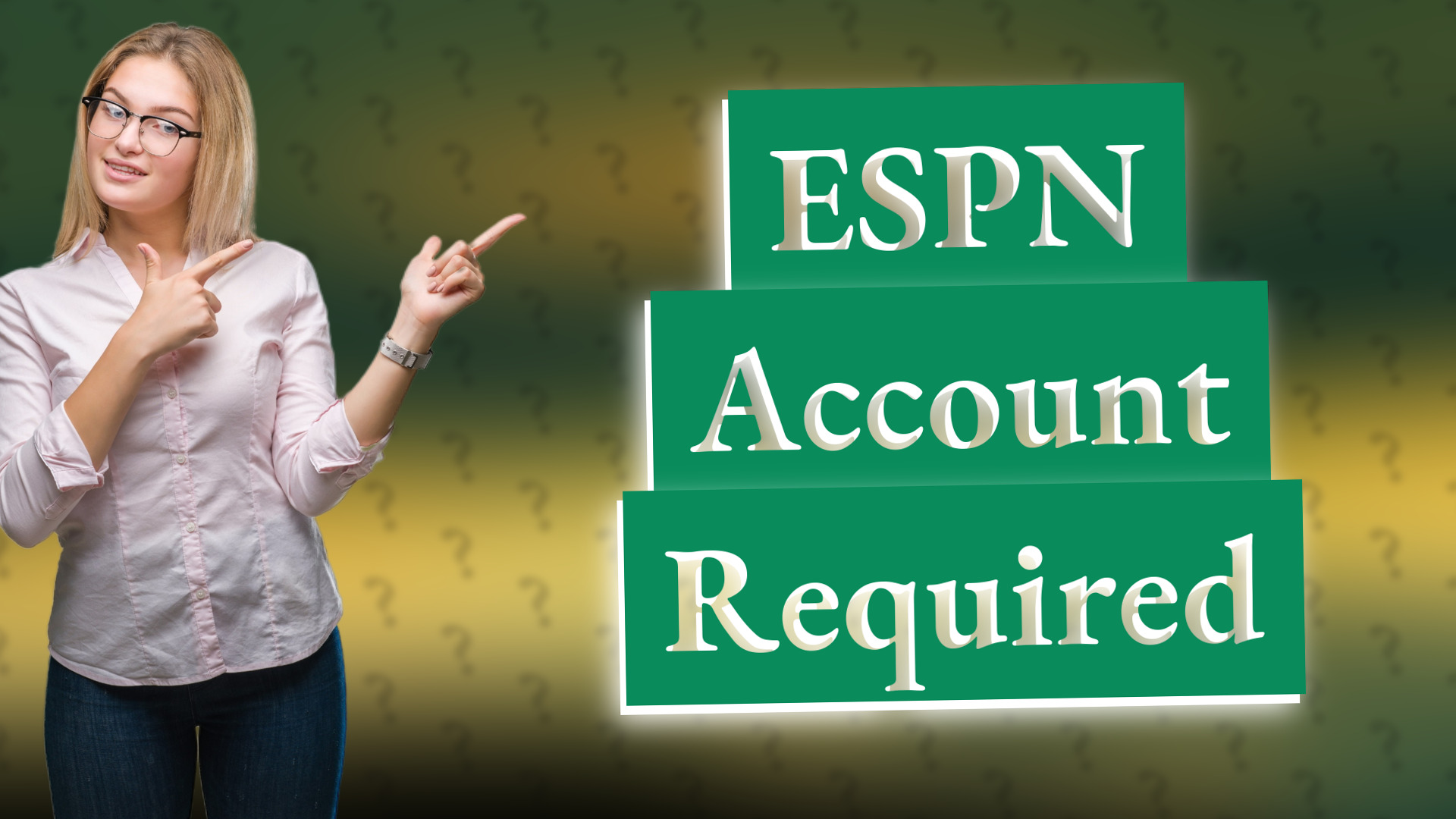 ESPN Account Required