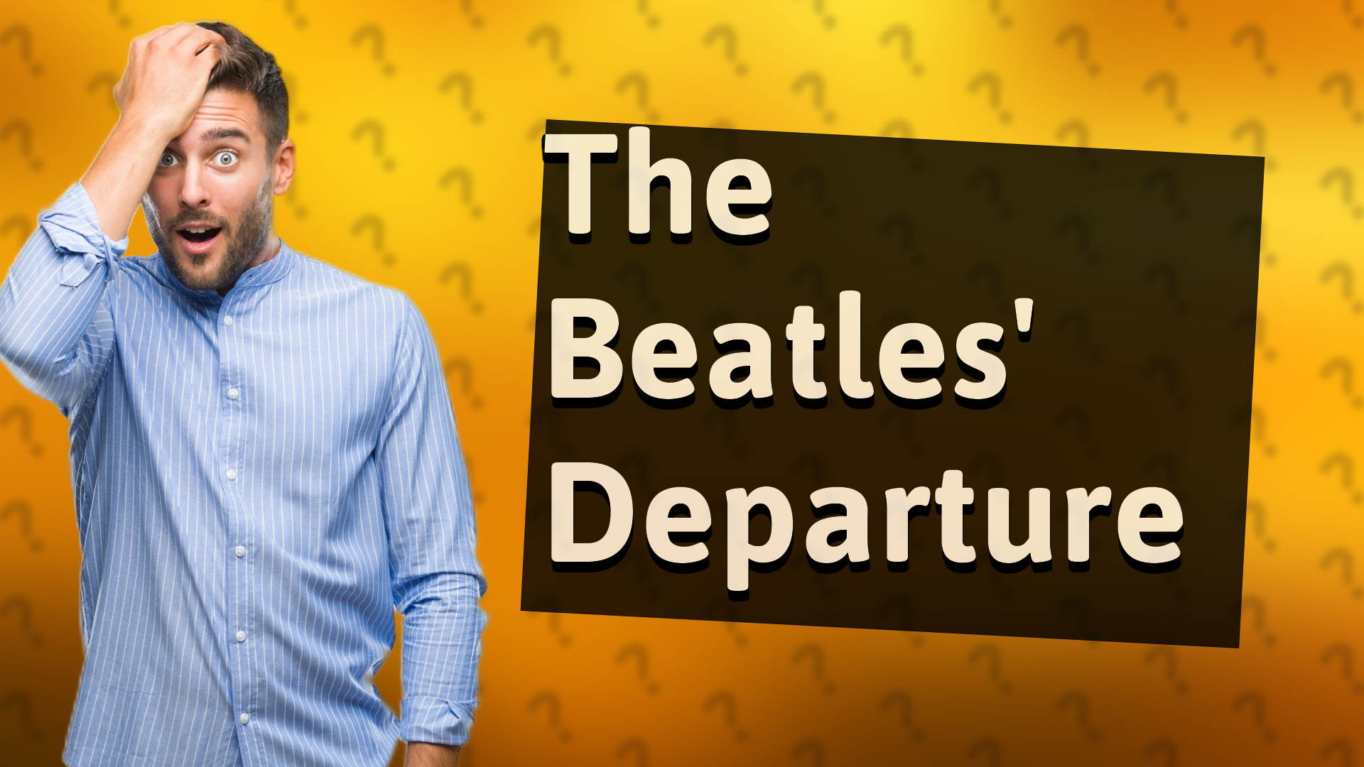 The Beatles' Departure