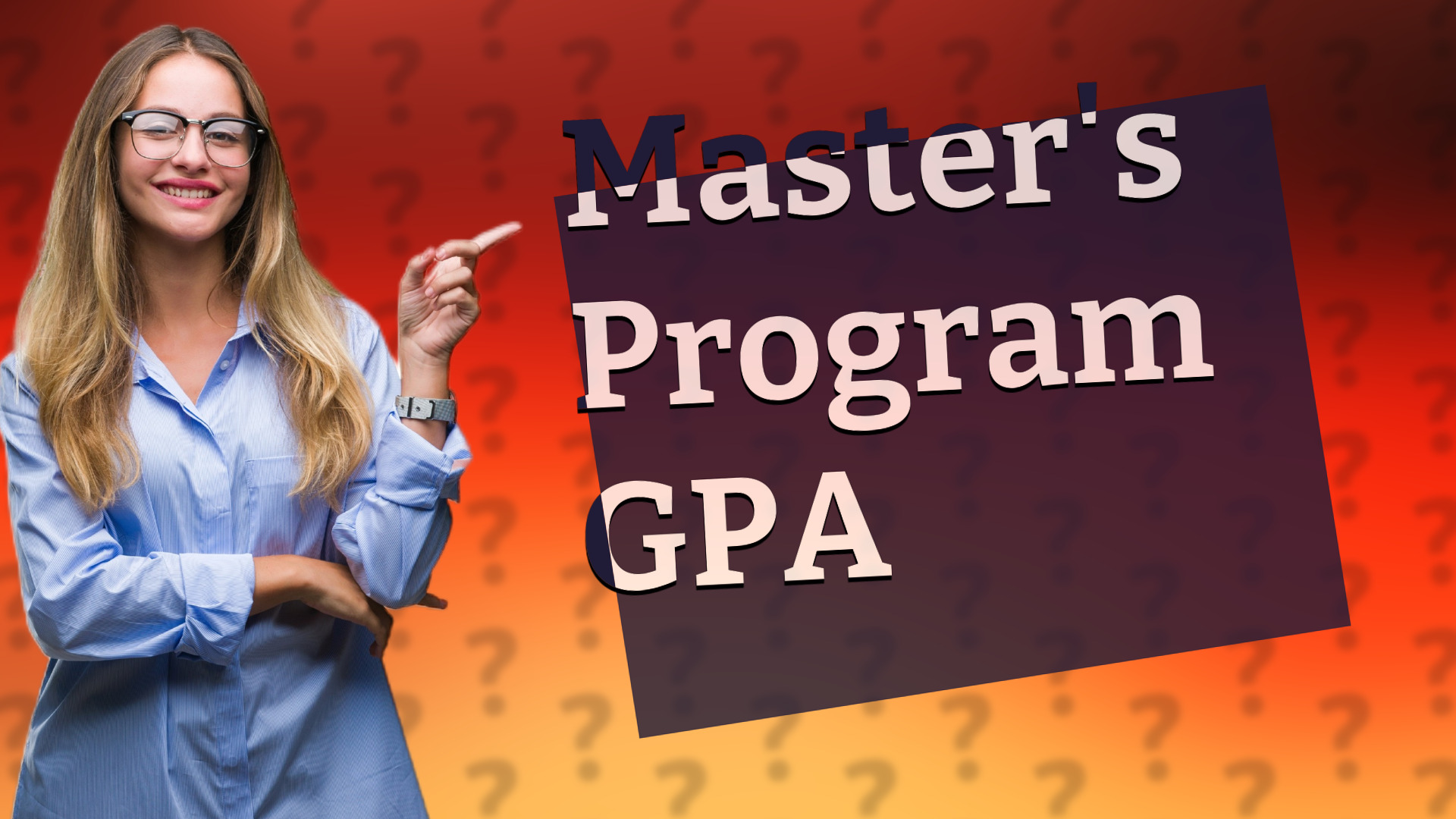 Master's Program GPA