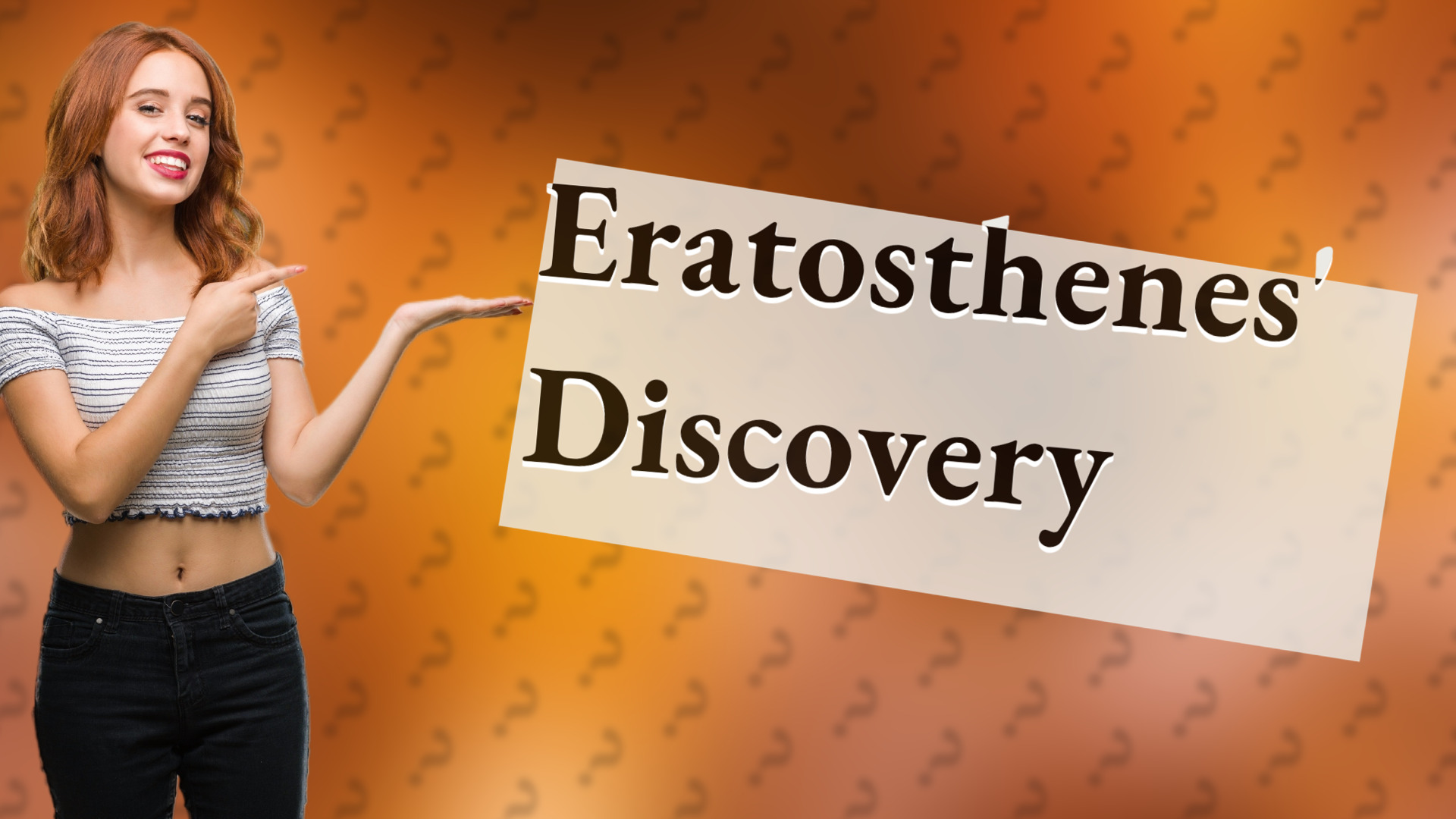 Eratosthenes' Discovery