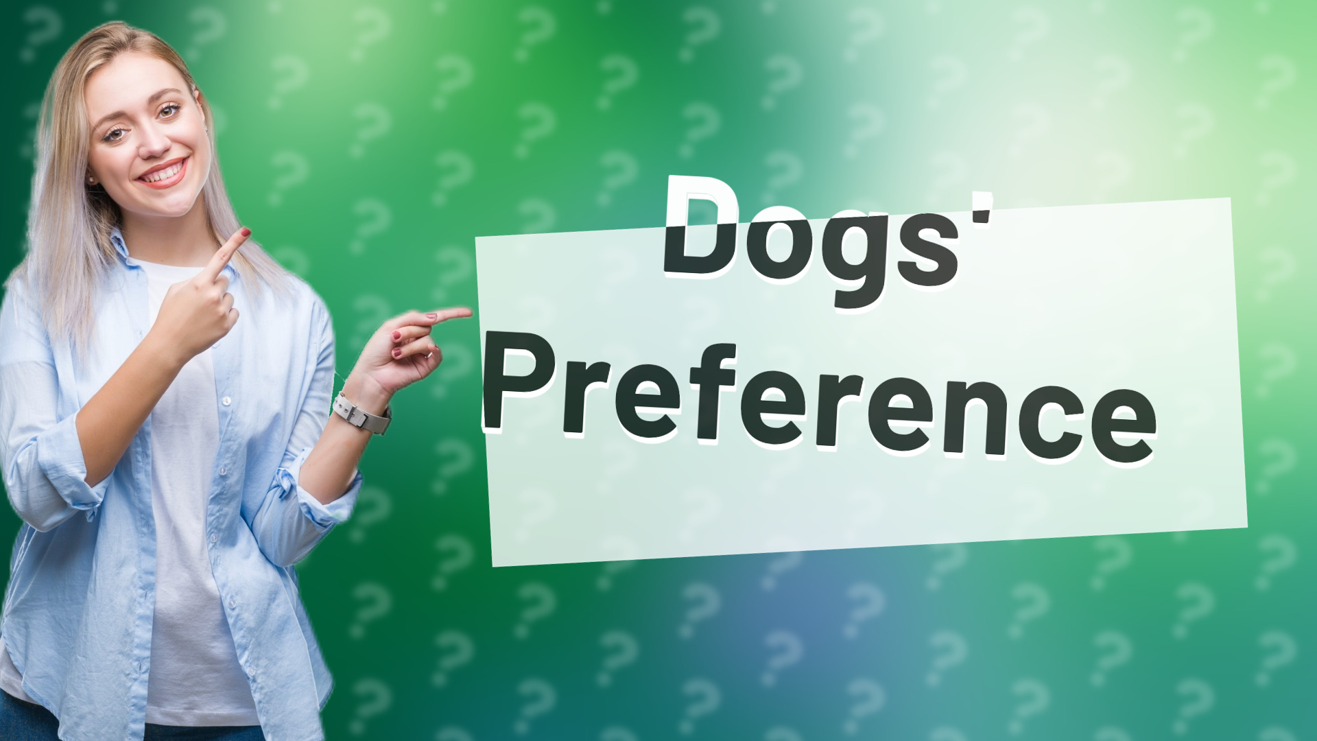 Dogs' Preference
