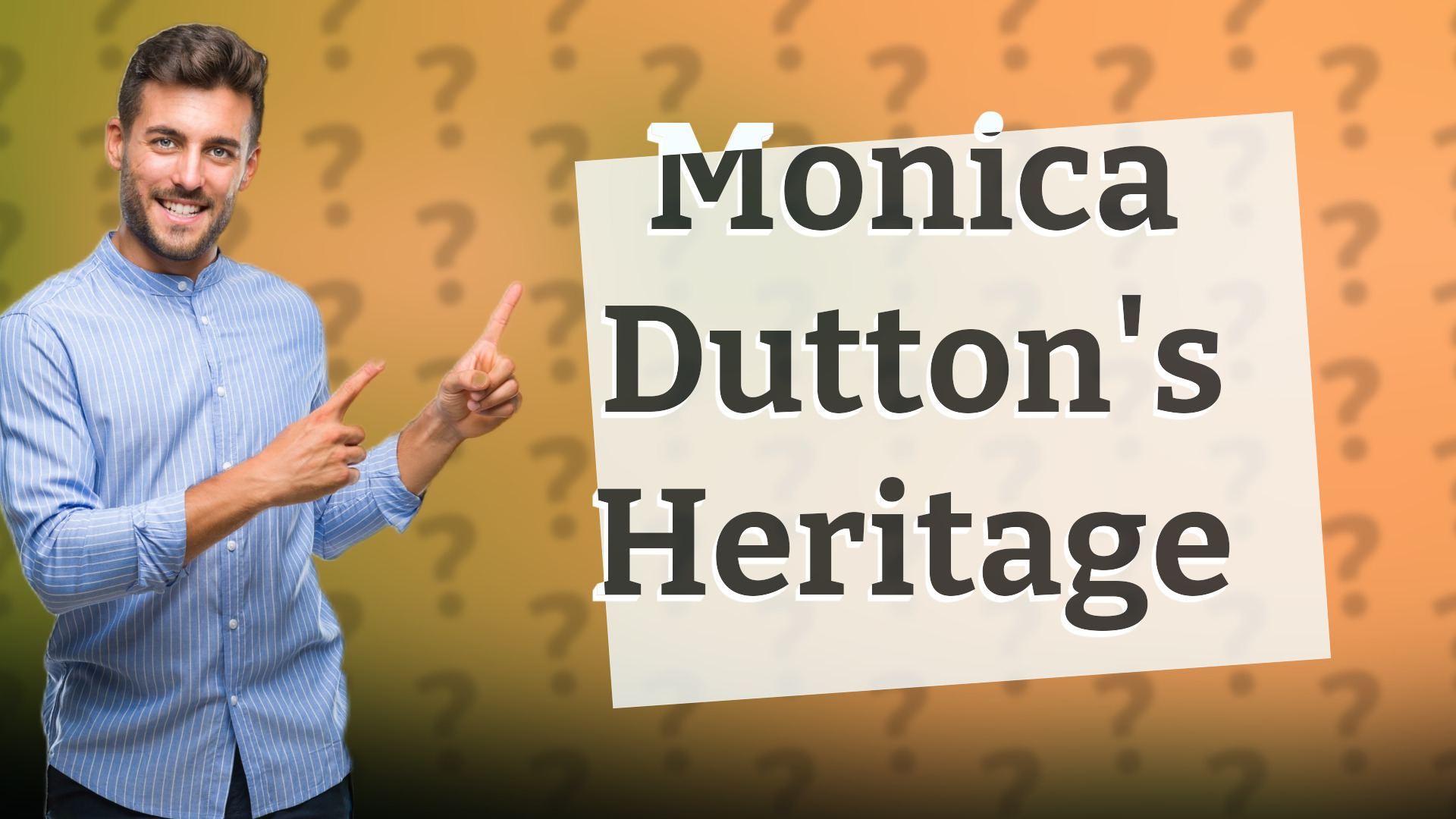 Monica Dutton's Heritage