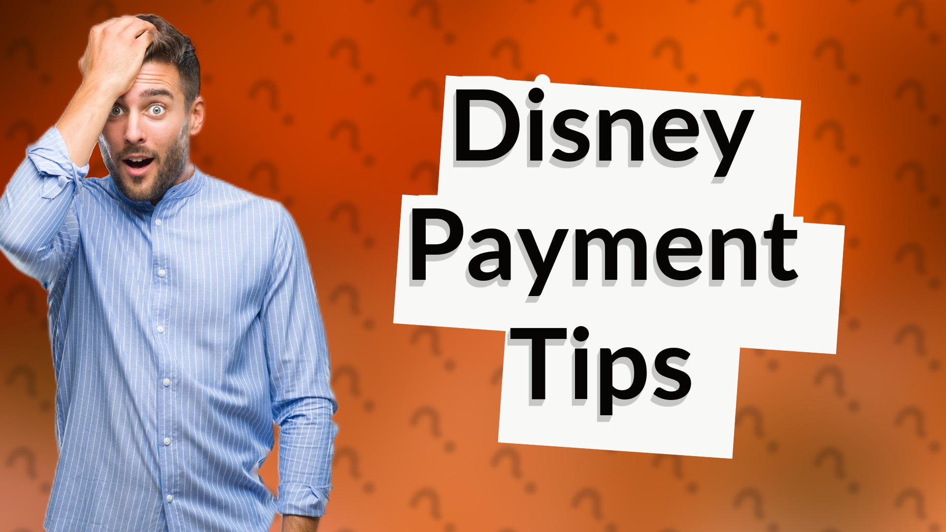 Disney Payment Tips