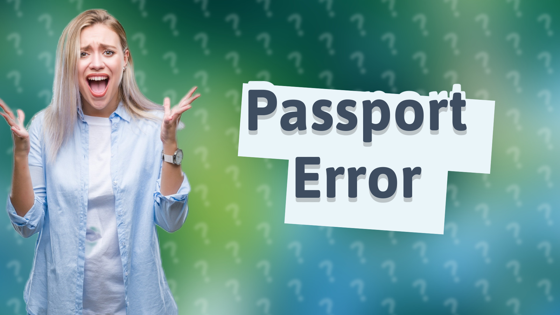 Passport Error