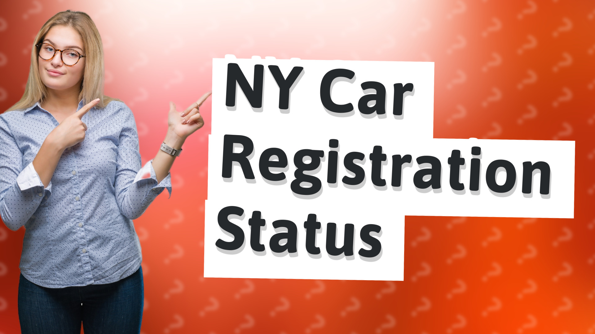 NY Car Registration Status