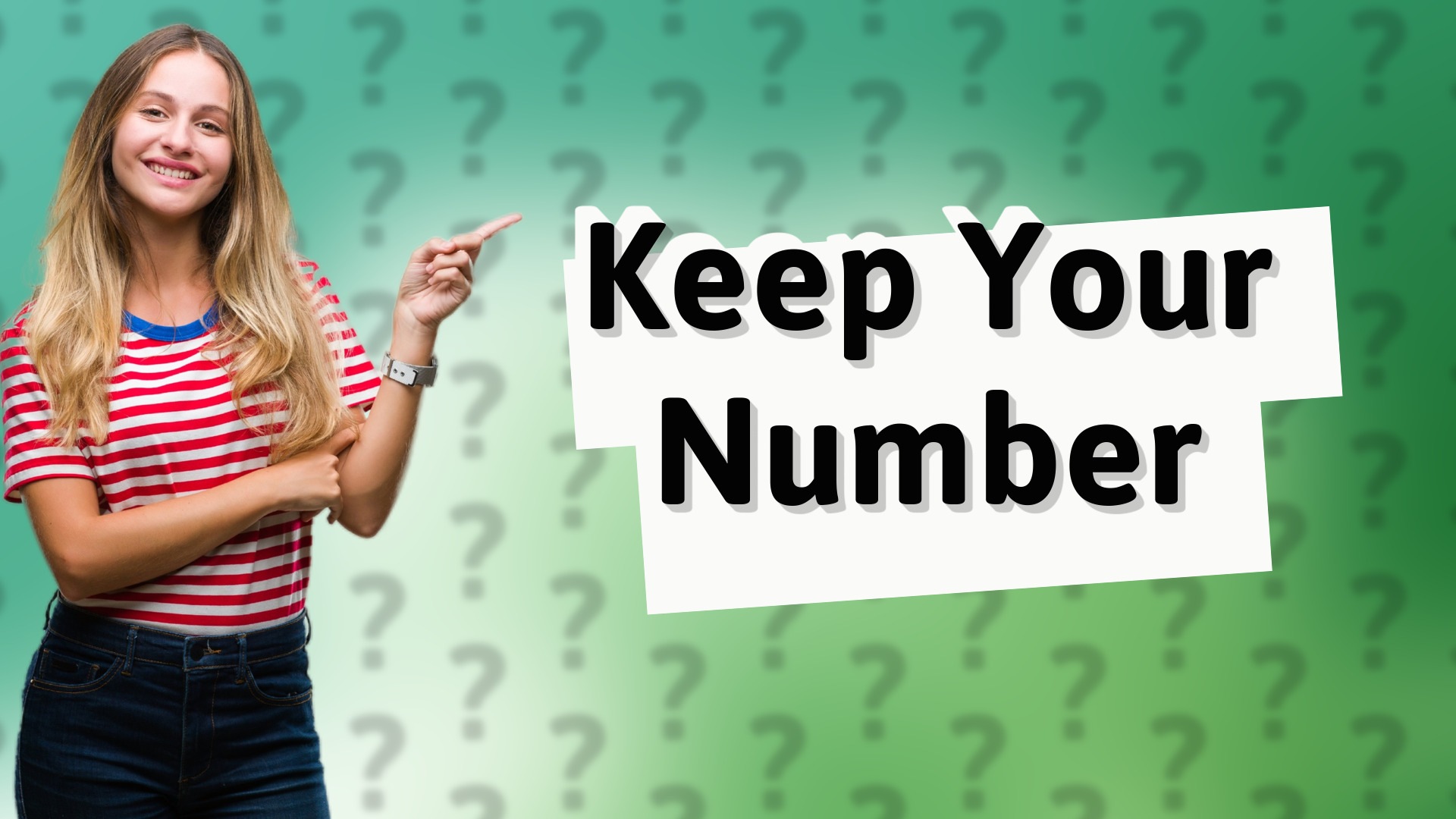 Keep Your Number