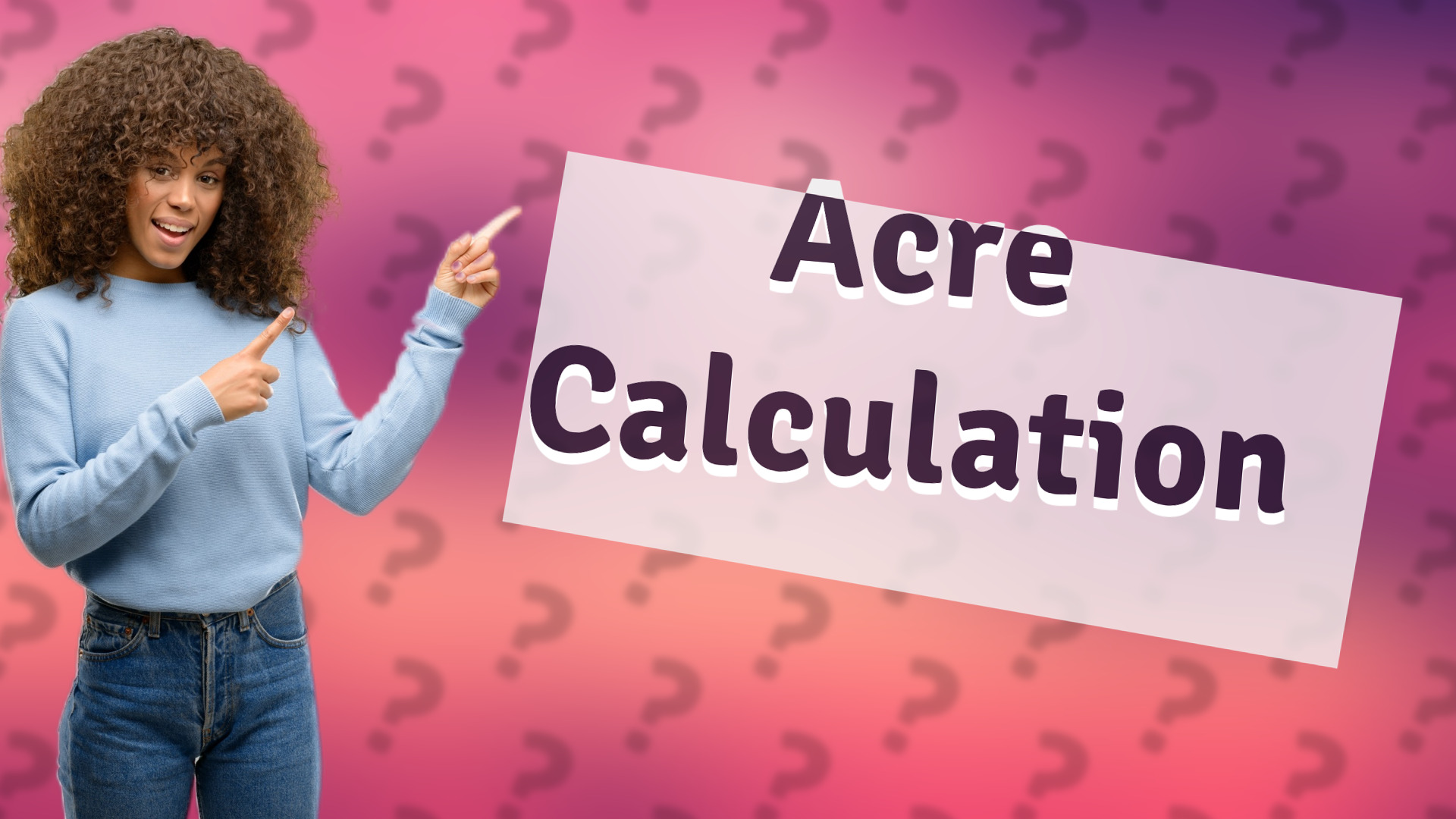 Acre Calculation