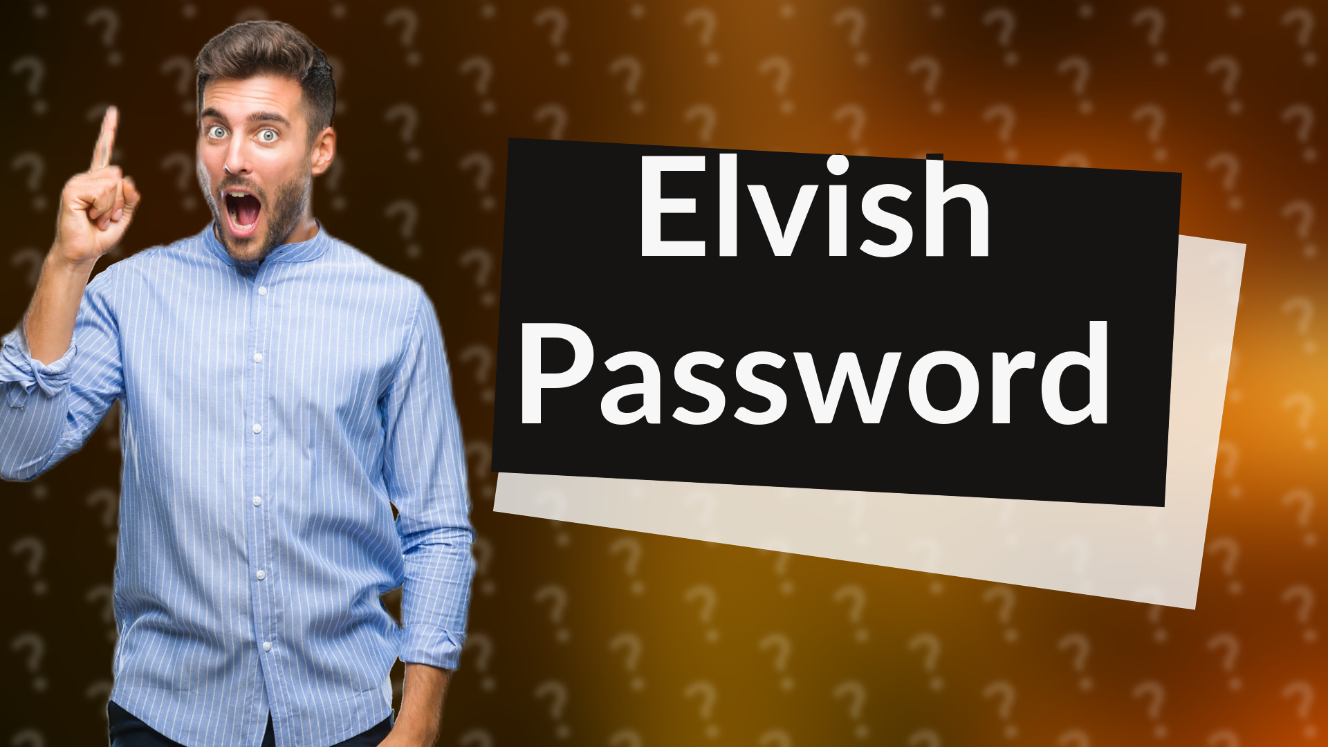 Elvish Password