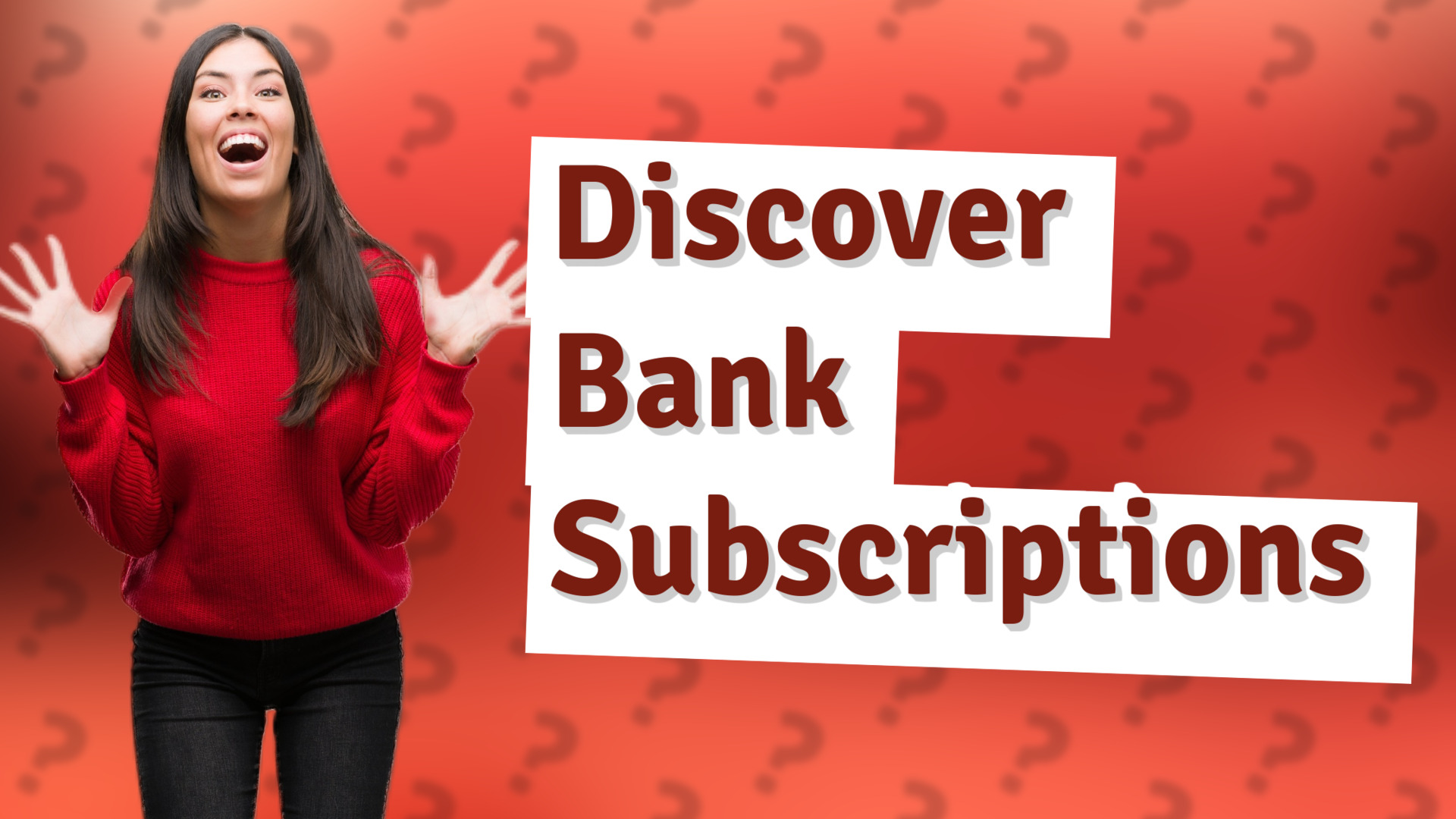 Discover Bank Subscriptions