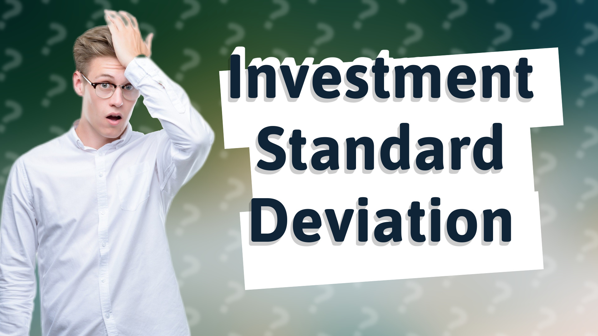 Investment Standard Deviation