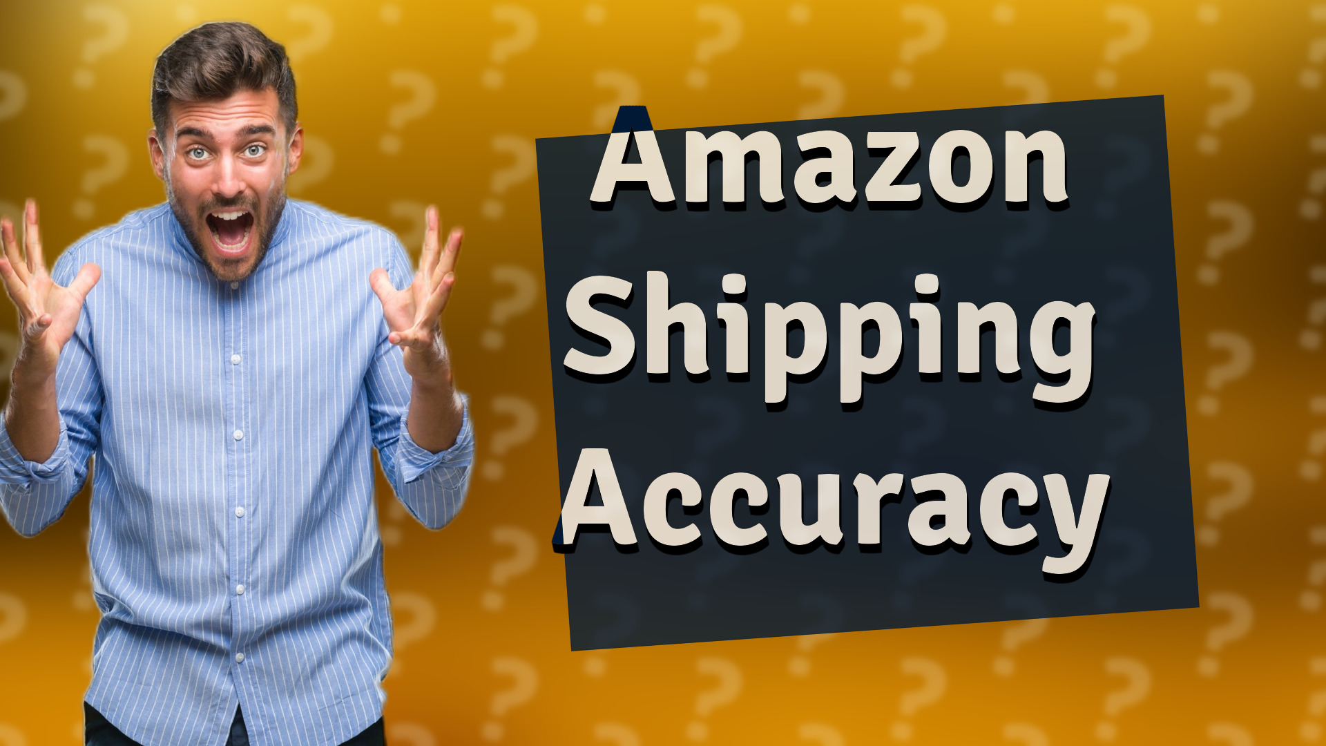 Amazon Shipping Accuracy