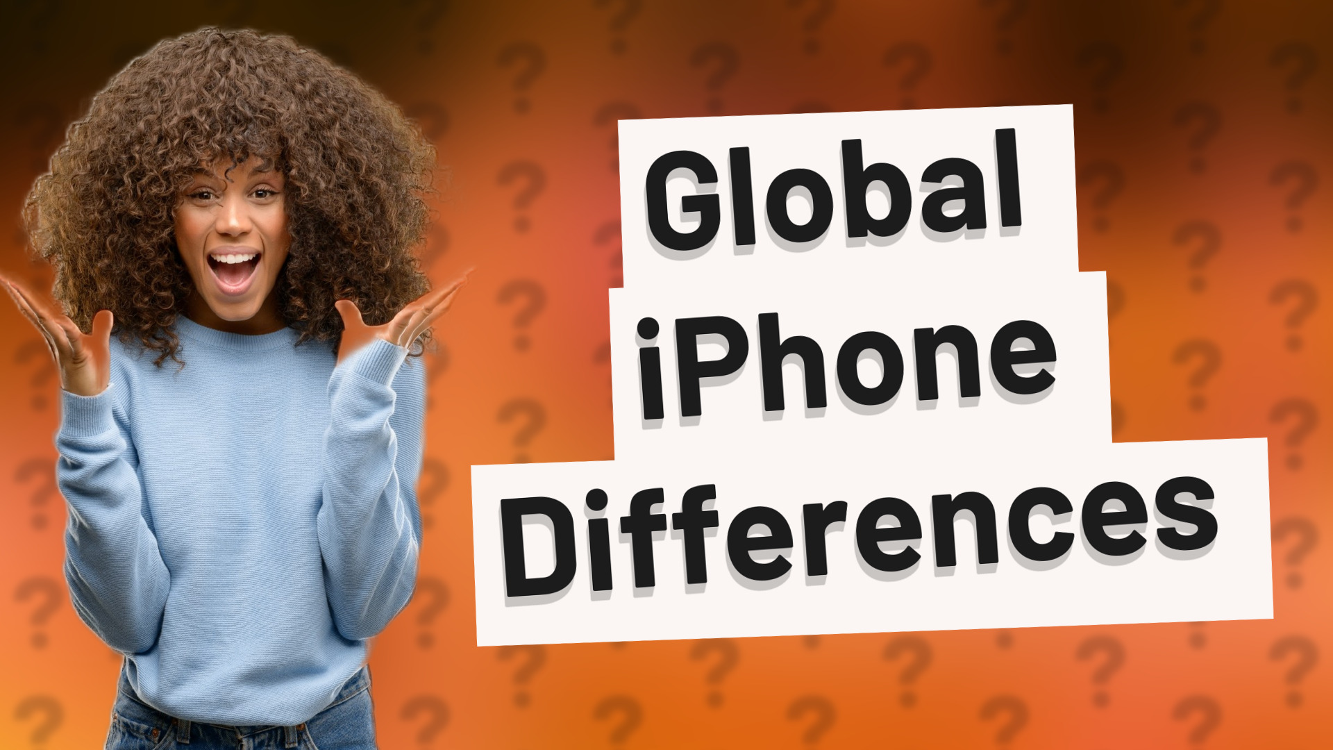Global iPhone Differences