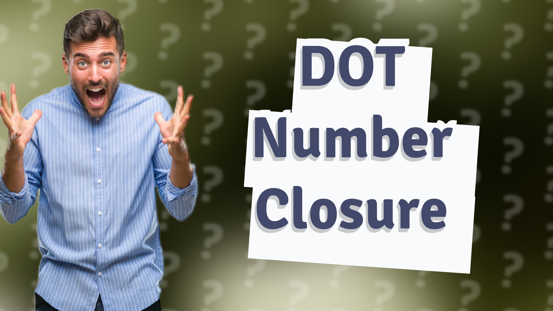 DOT Number Closure