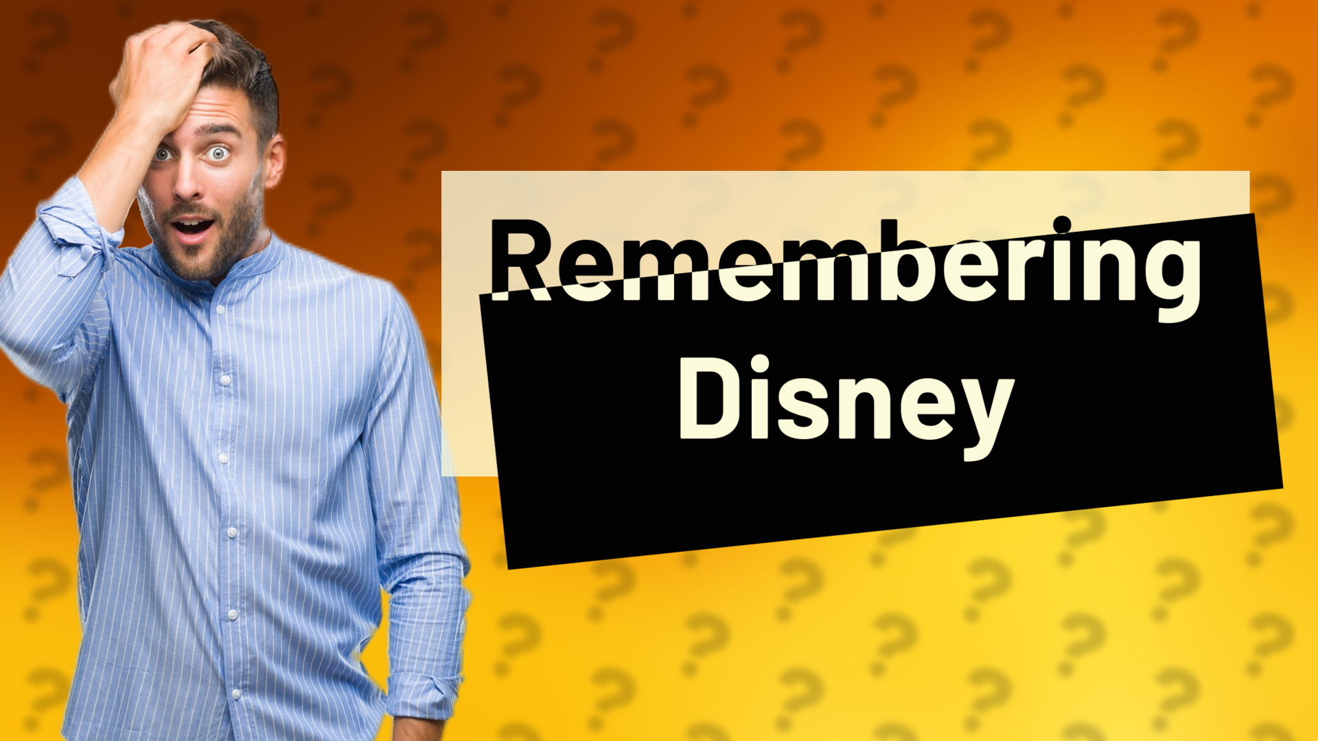 Remembering Disney