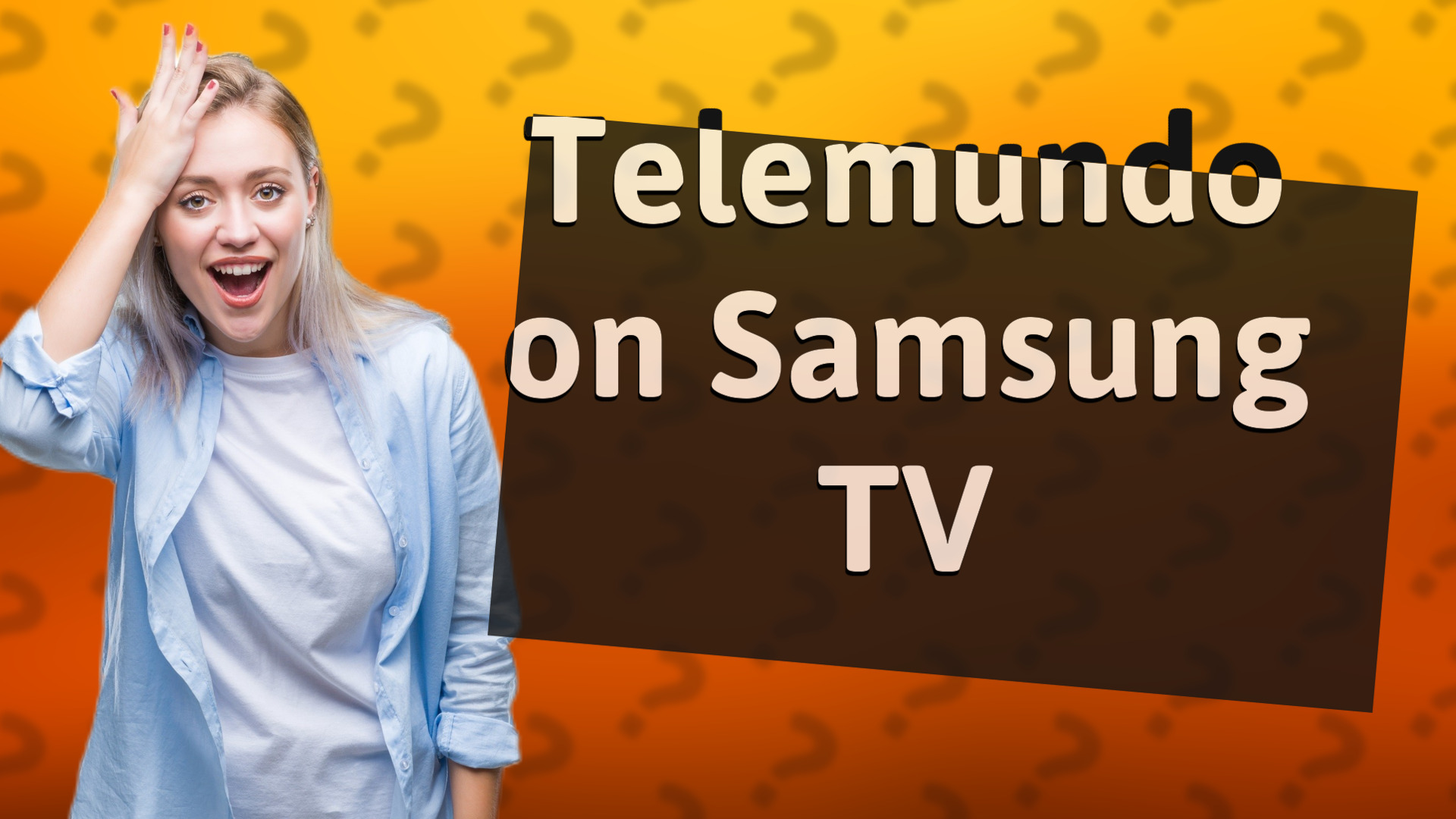 Telemundo on Samsung TV