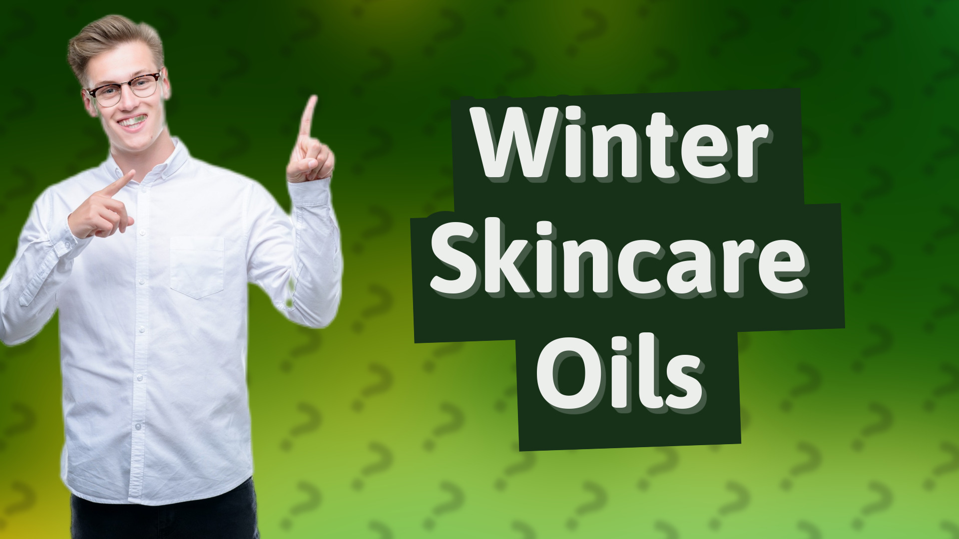 Winter Skincare Oils
