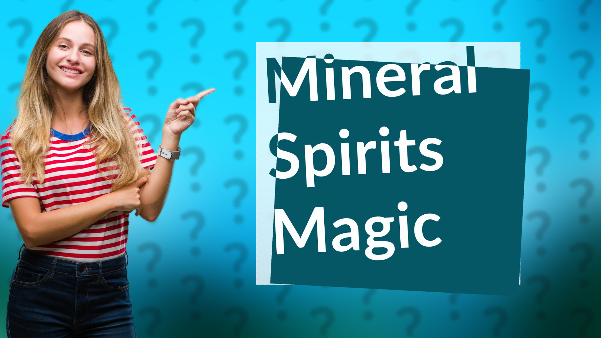 Mineral Spirits Magic