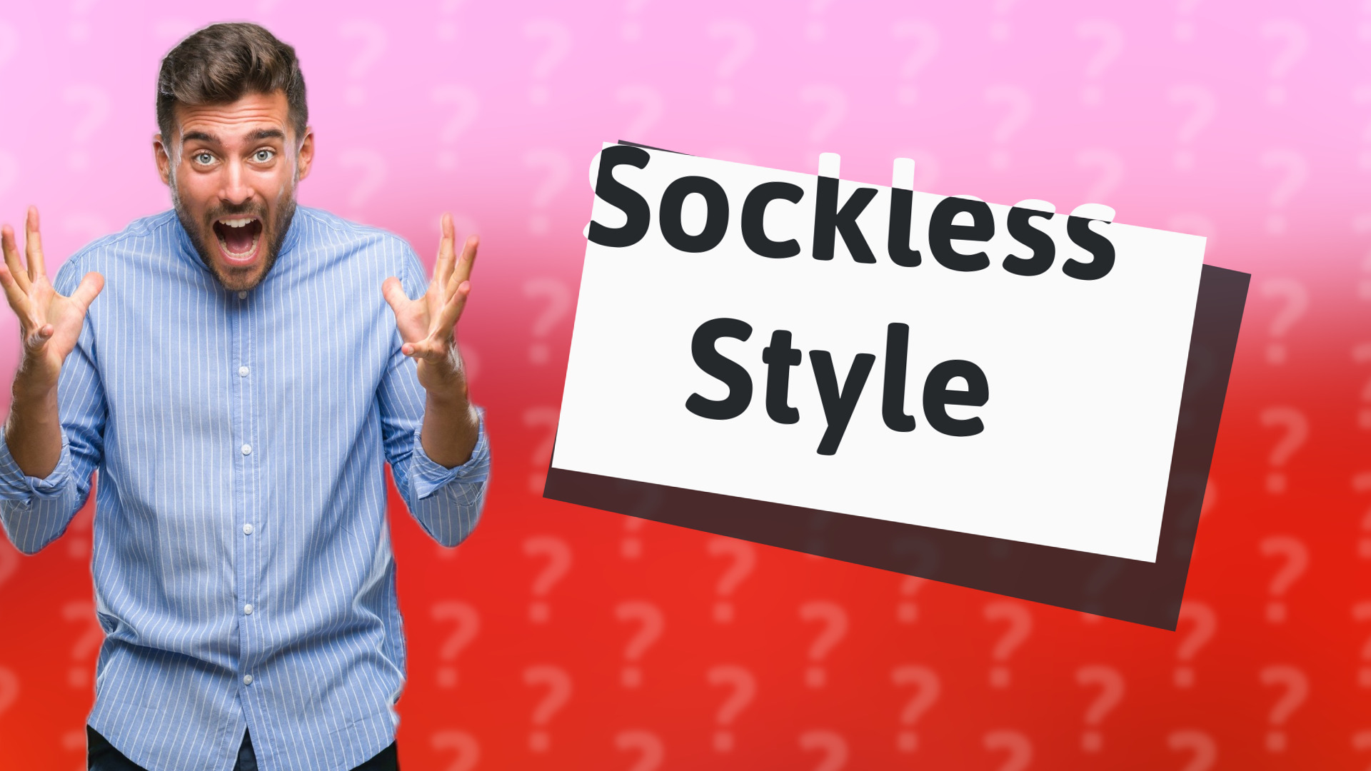 Sockless Style