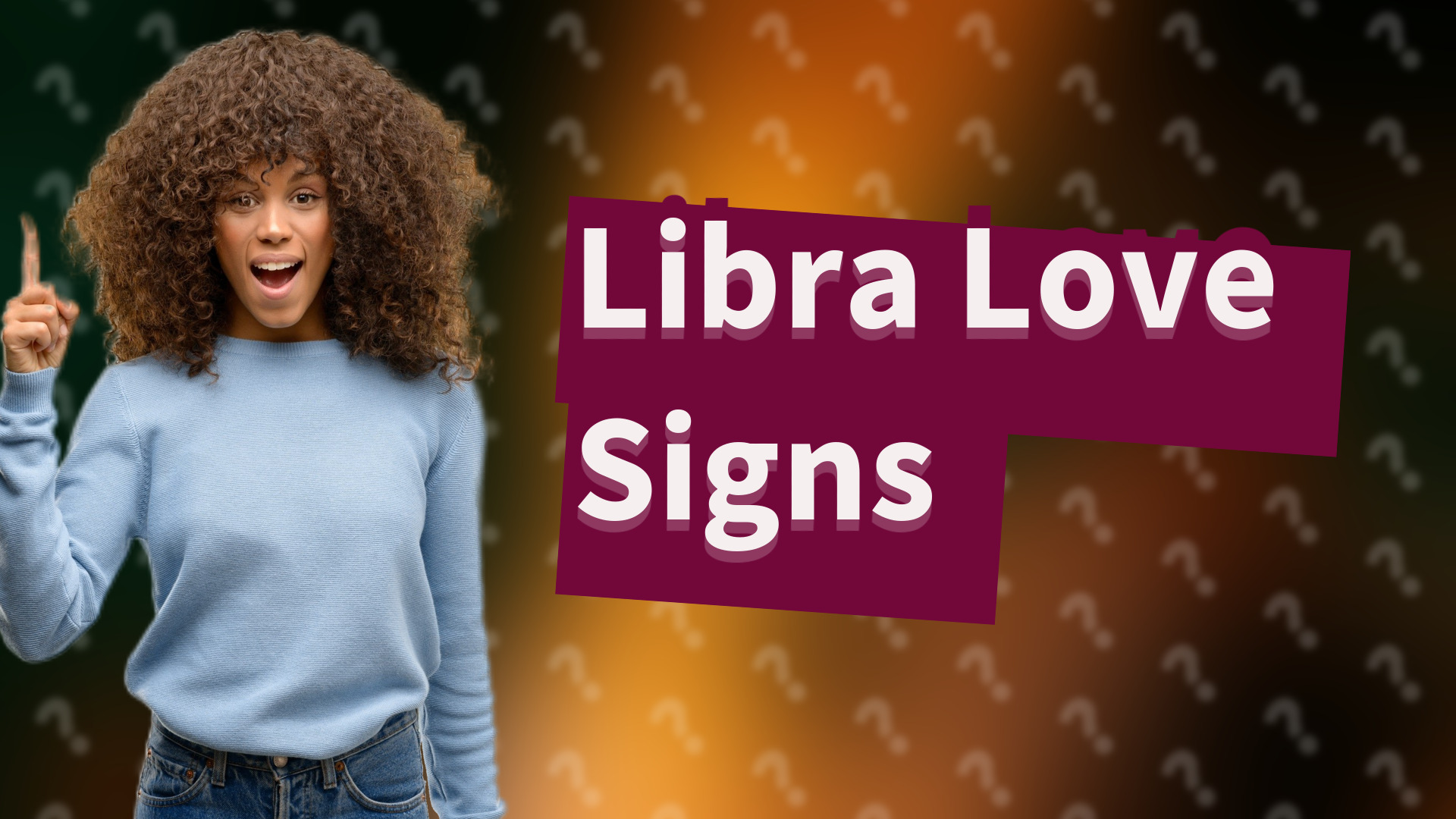 Libra Love Signs