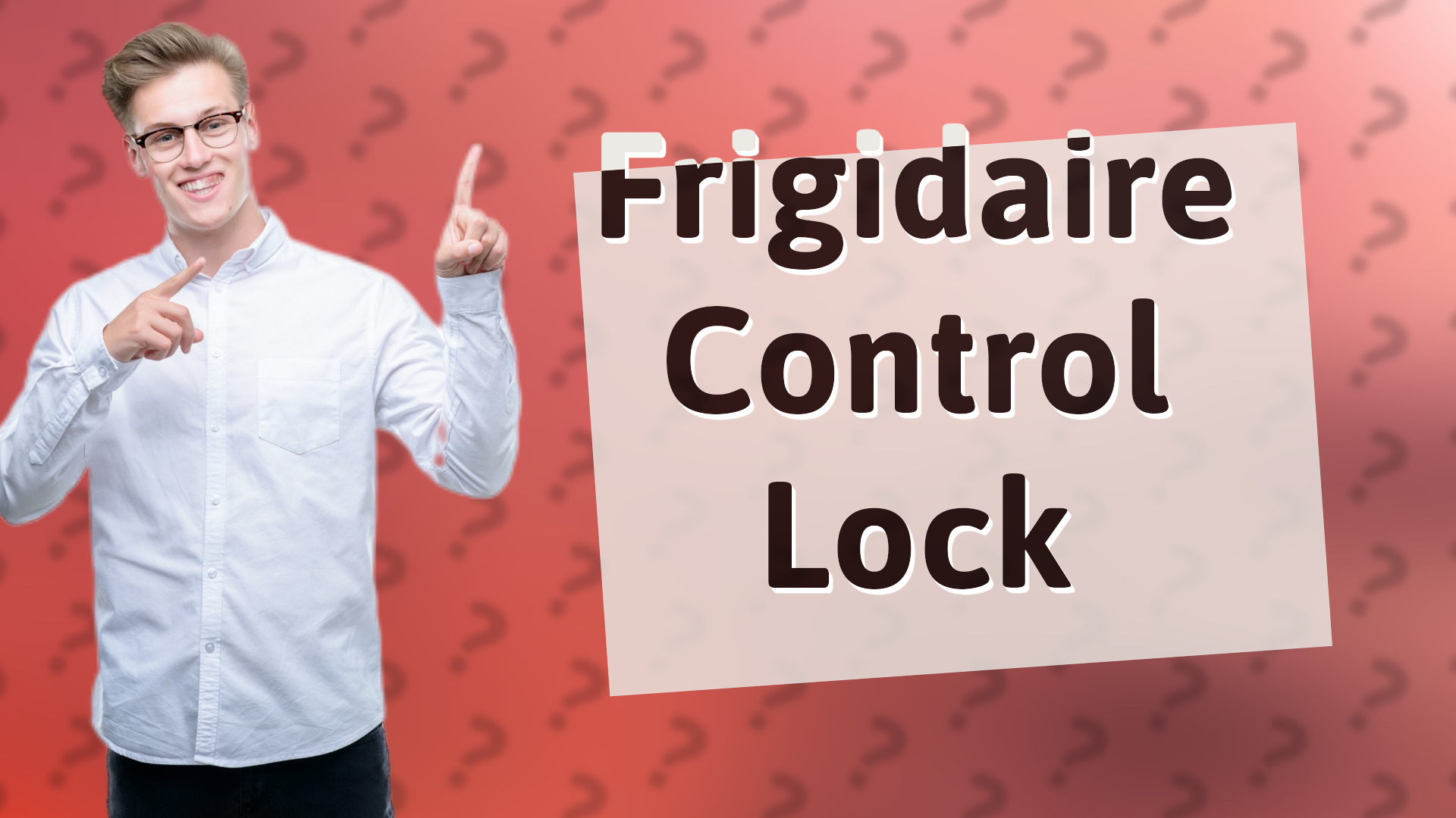 Frigidaire Control Lock