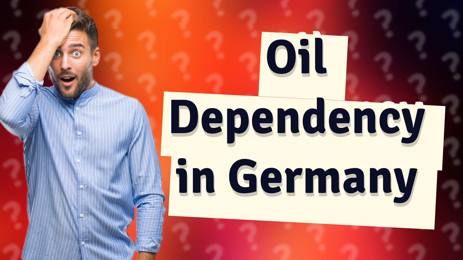 Oil Dependency in Germany
