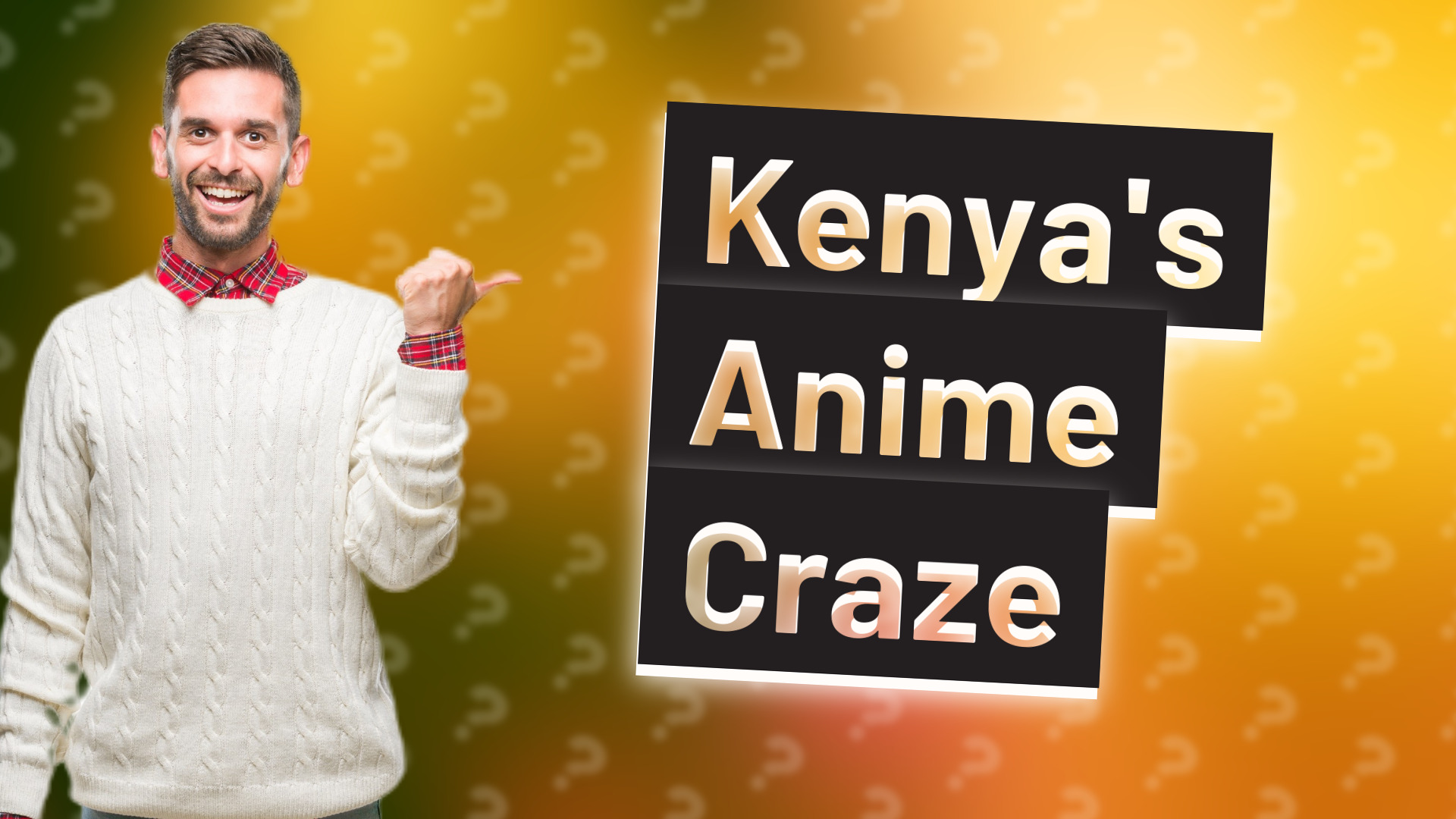 Kenya's Anime Craze