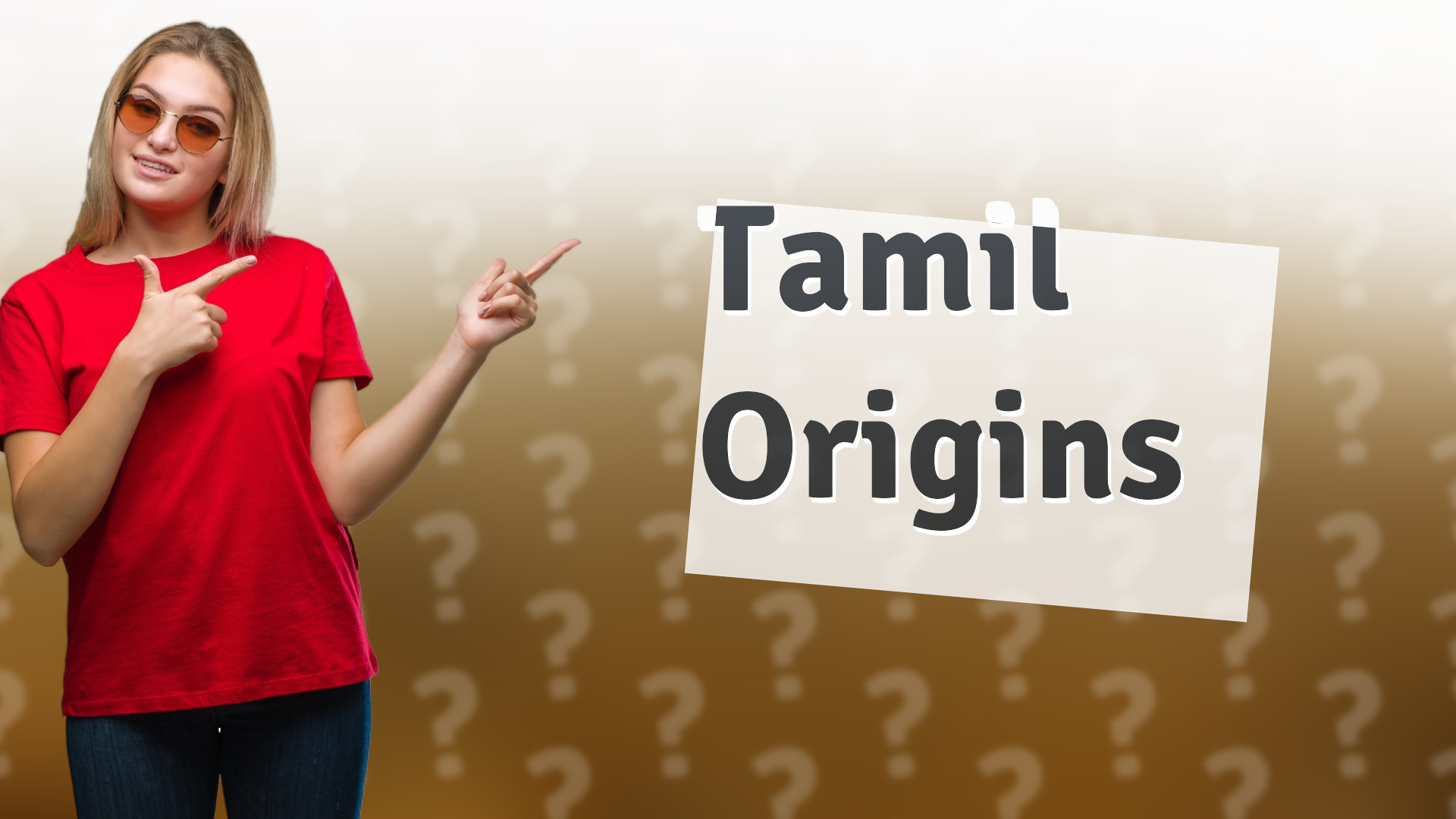 Tamil Origins
