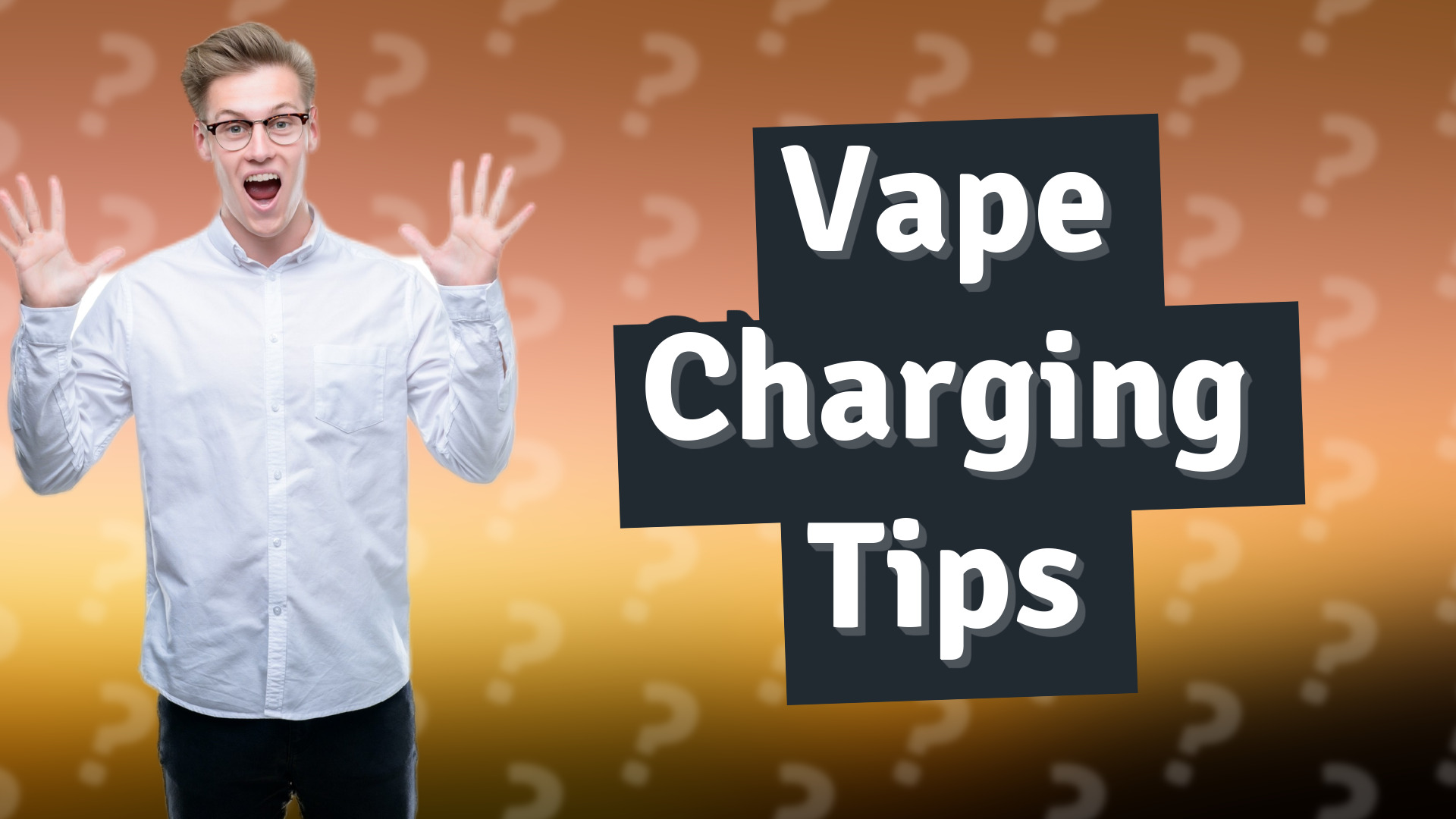 Vape Charging Tips