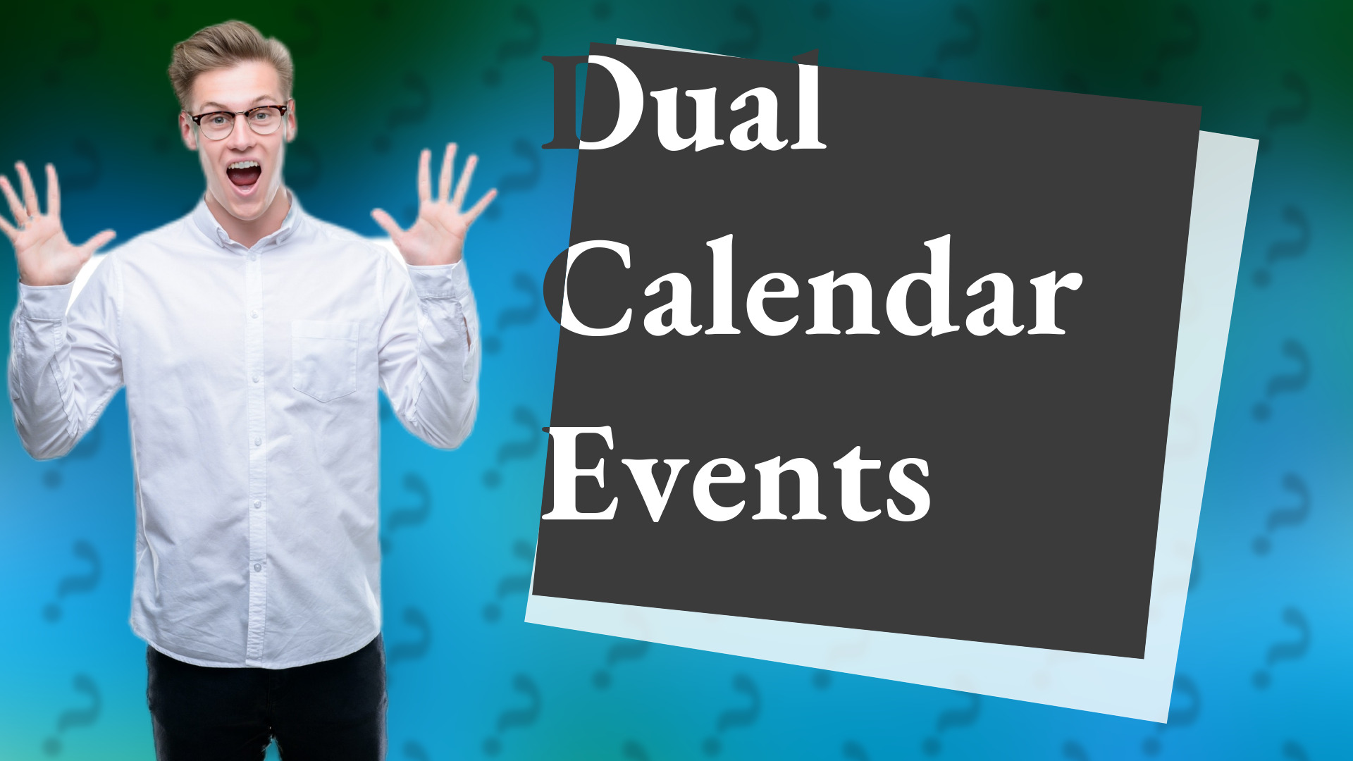 Dual Calendar Events