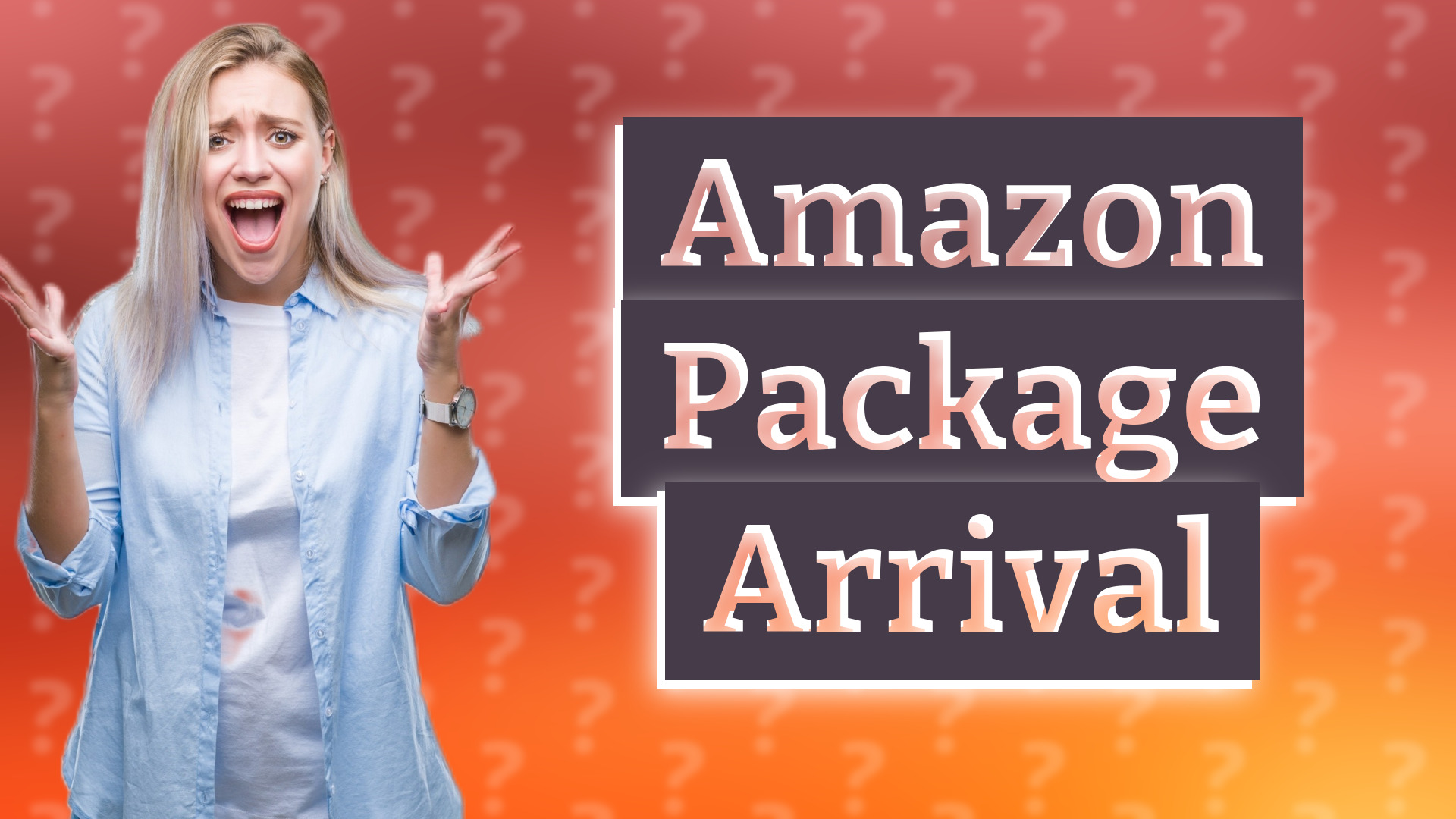 Amazon Package Arrival