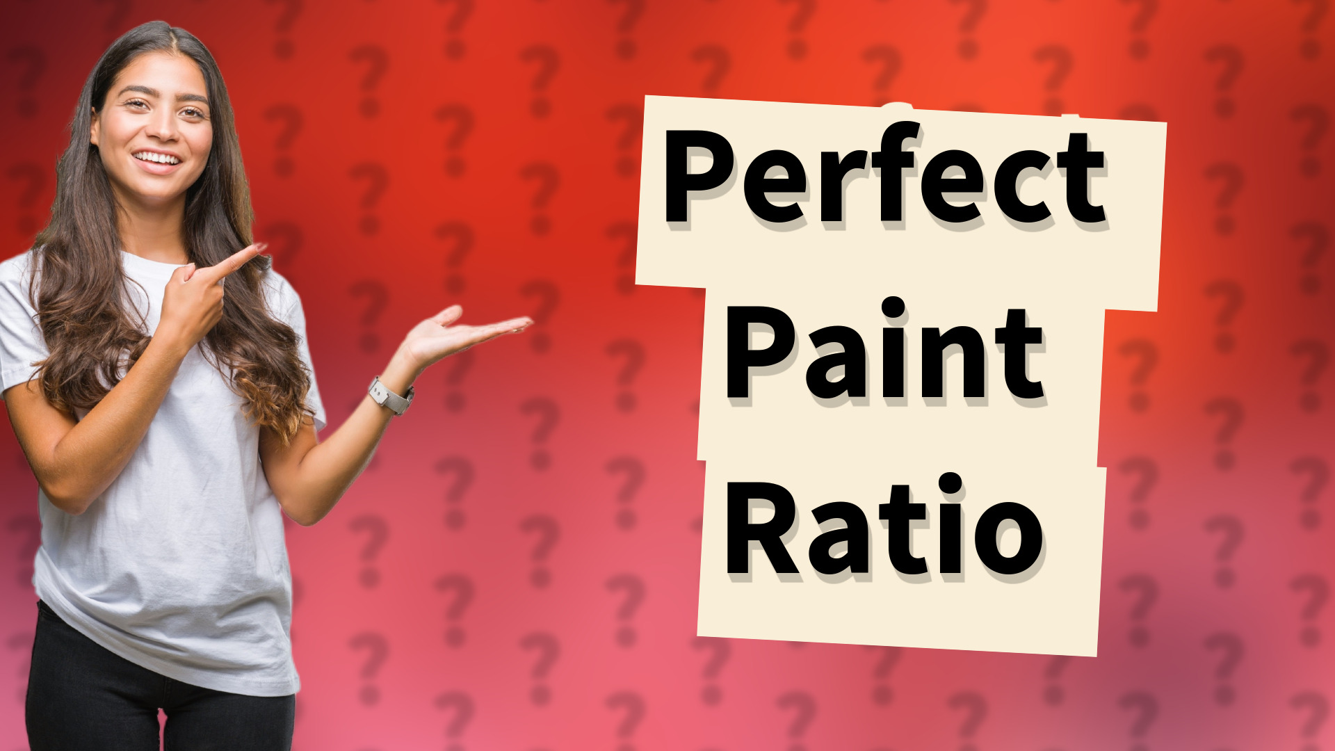 Perfect Paint Ratio