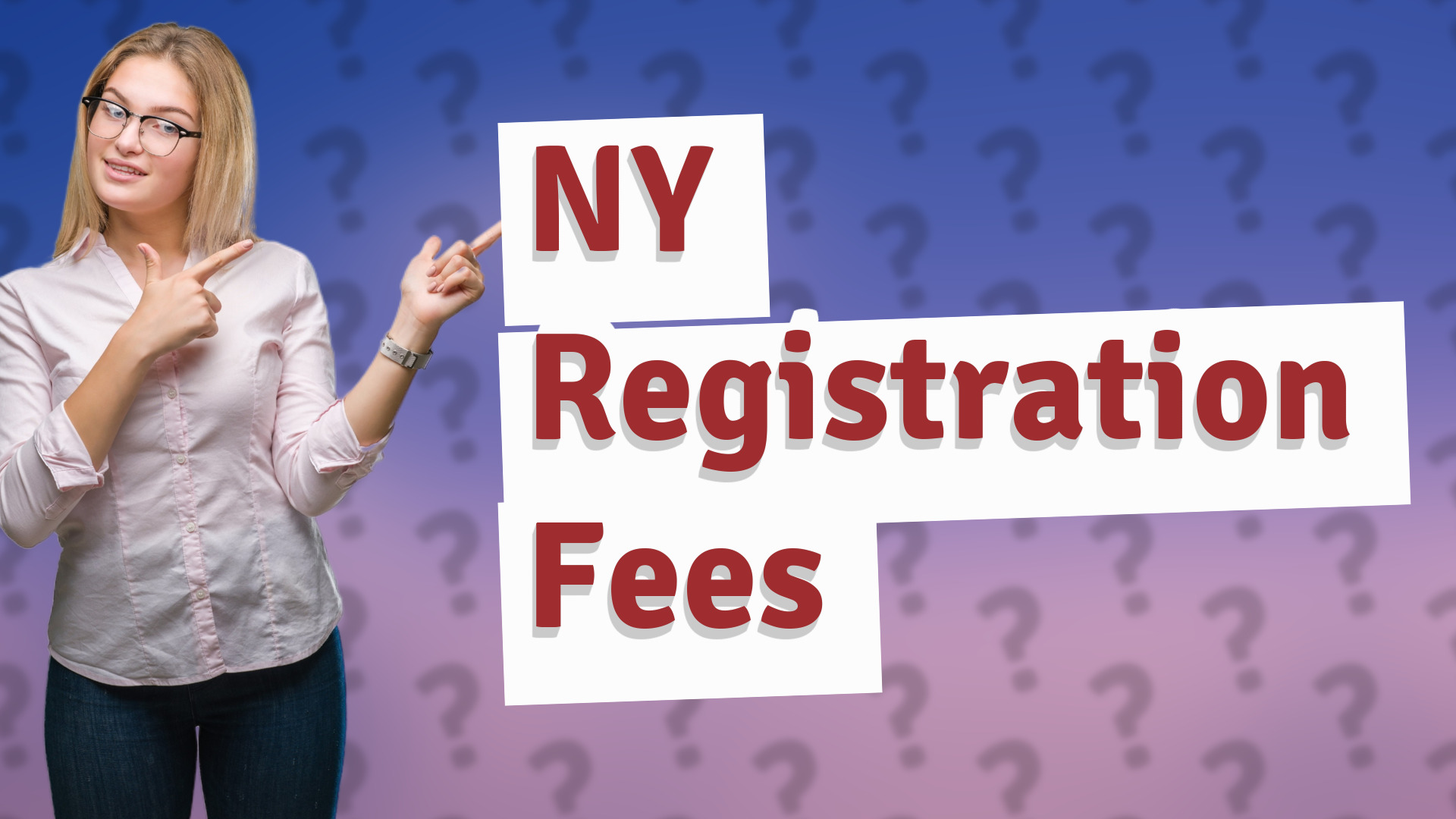 NY Registration Fees