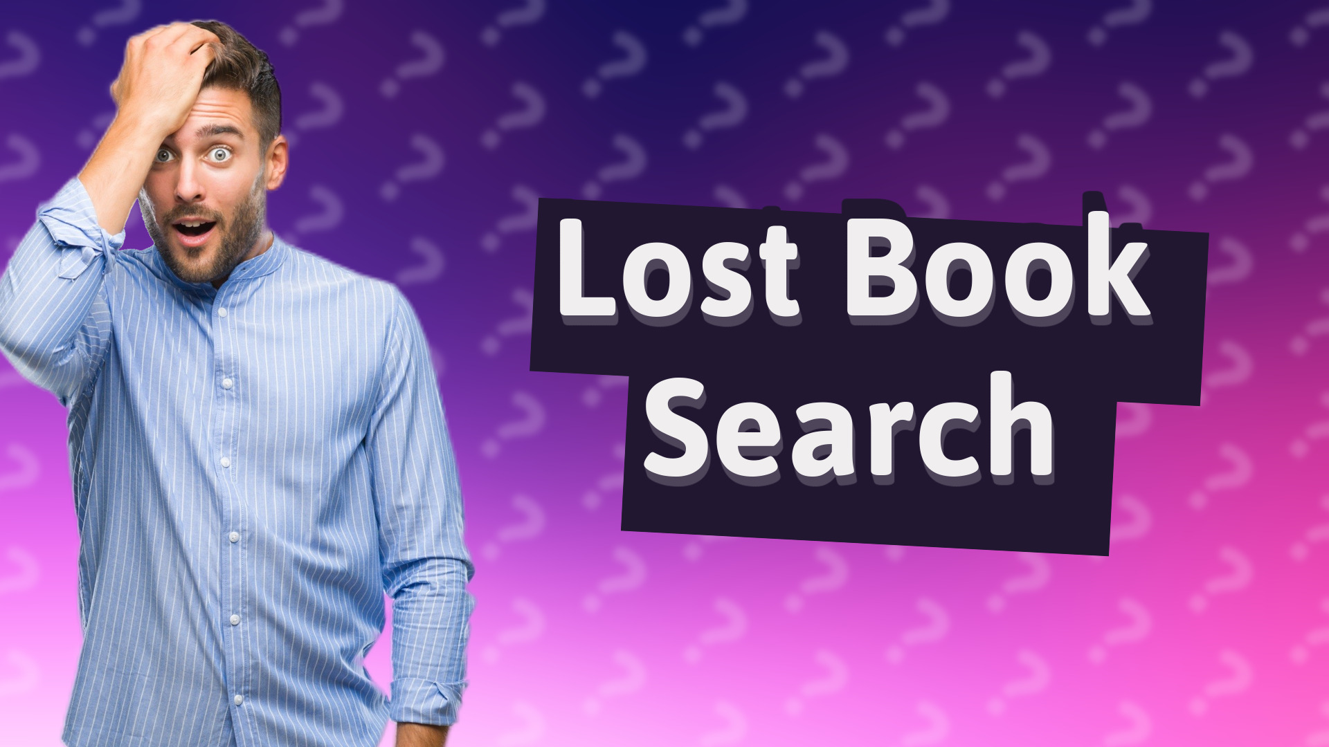 Lost Book Search