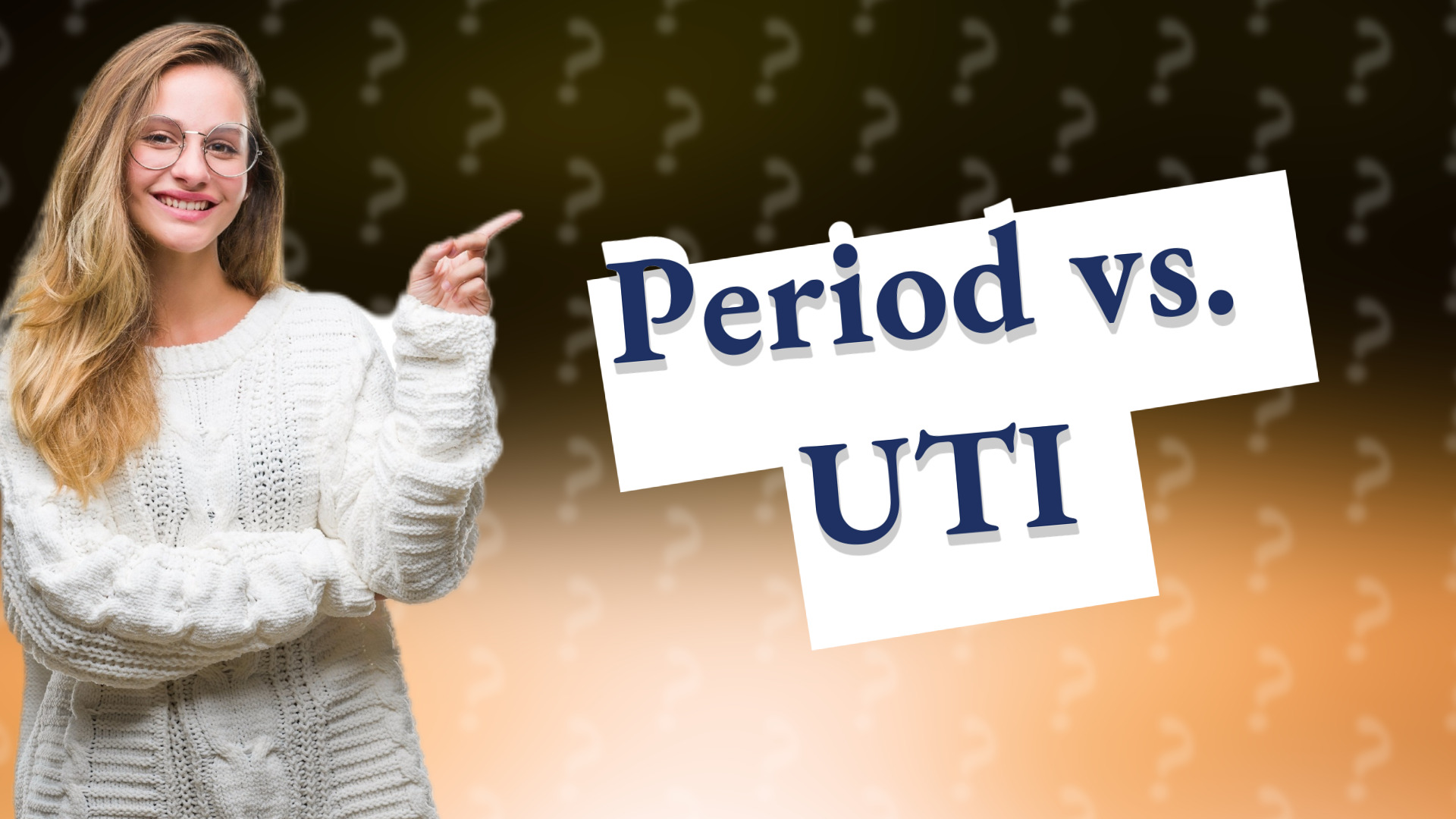 Period vs. UTI