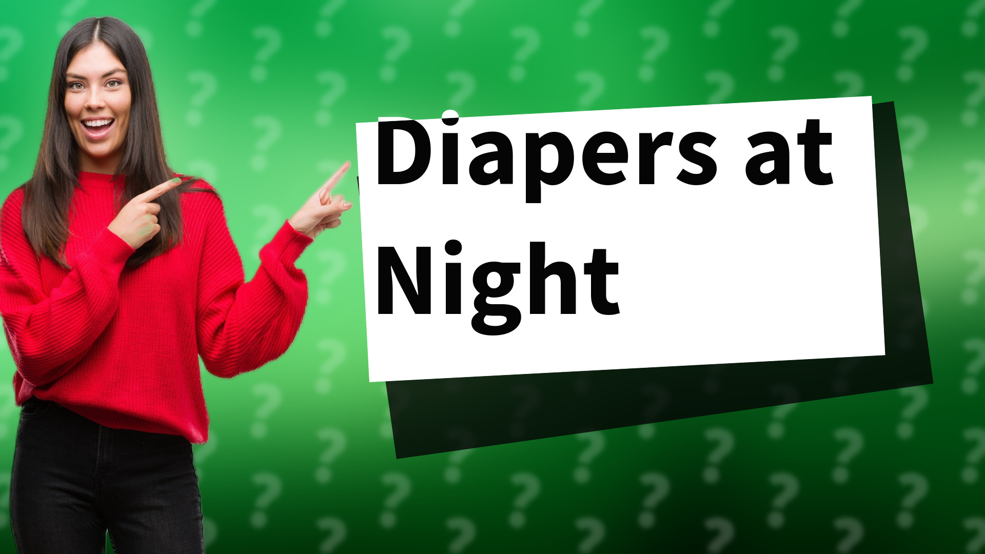 Diapers at Night