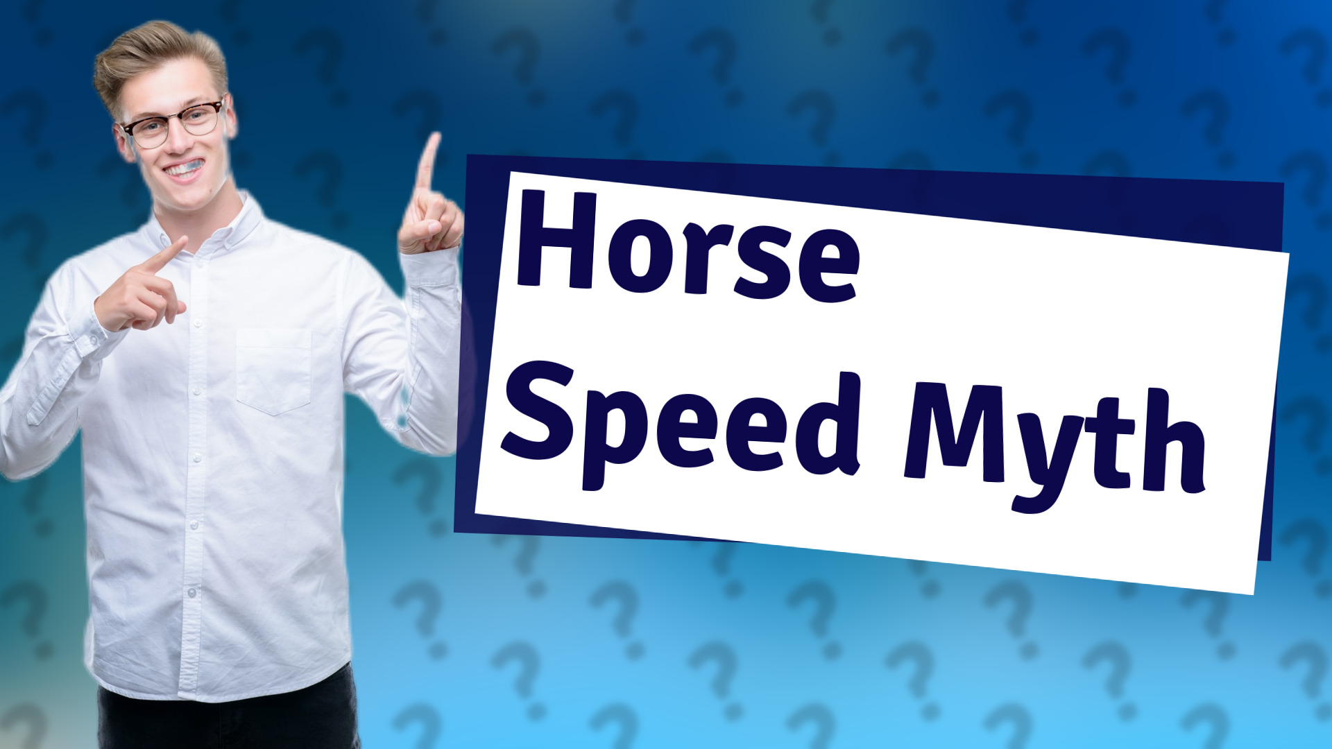 Horse Speed Myth