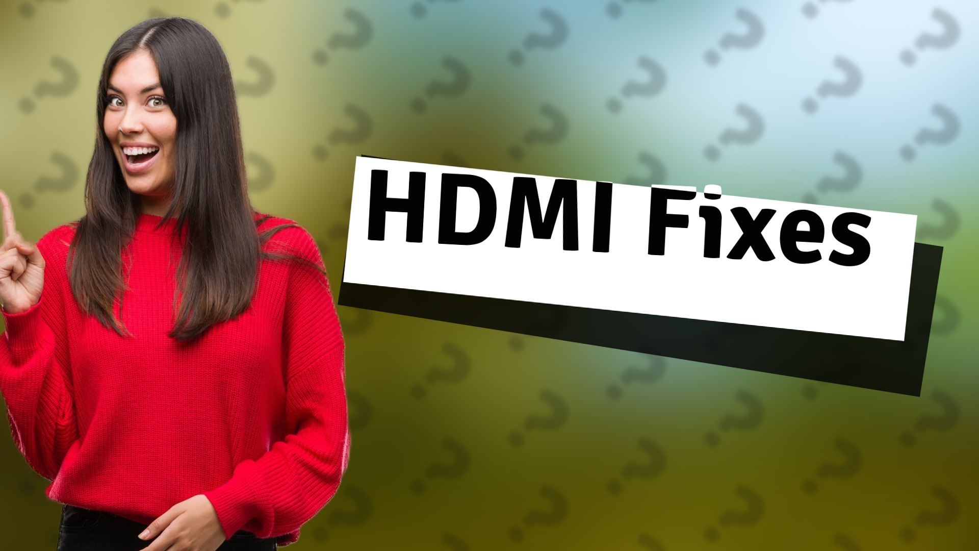 HDMI Fixes