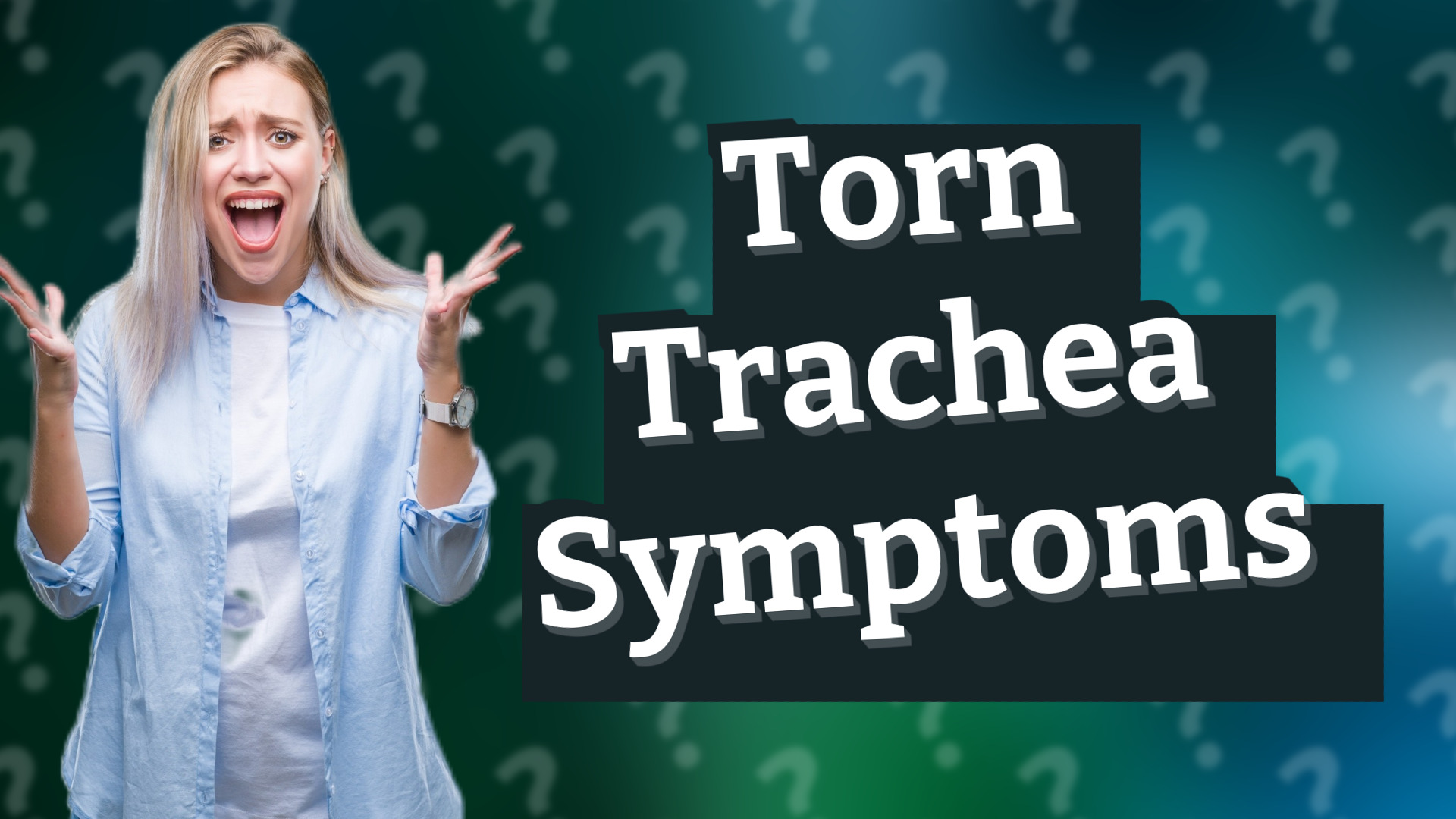 Torn Trachea Symptoms